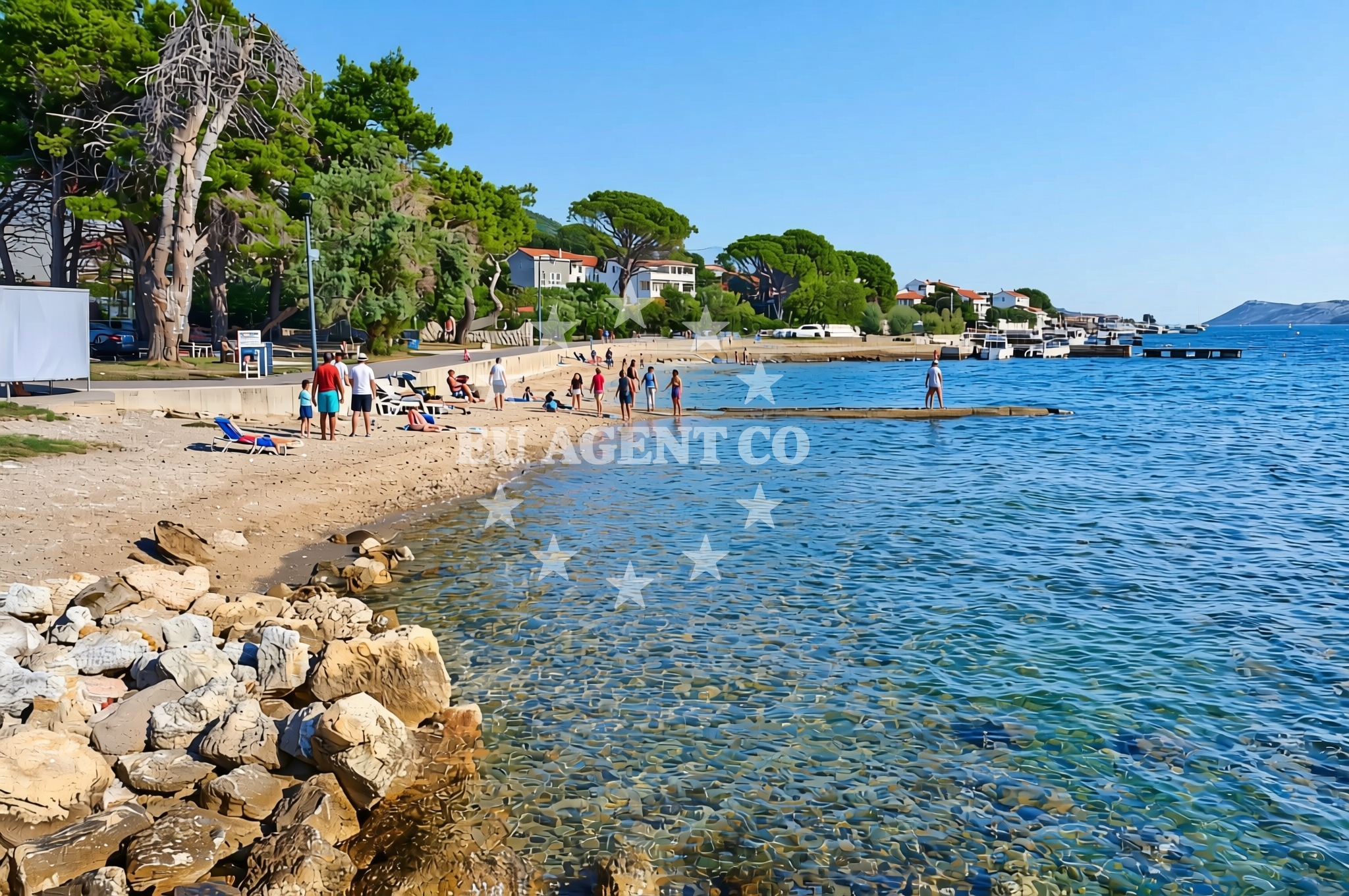 Additional view of Beach Banjol in Banjol 745, Banjol