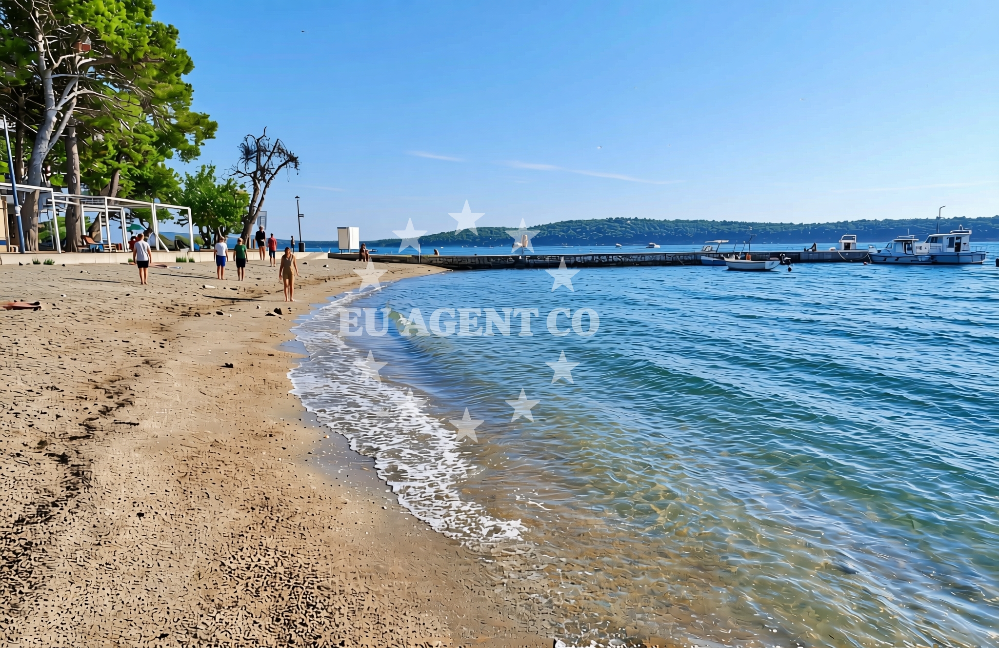 Additional view of Beach Banjol in Banjol 745, Banjol