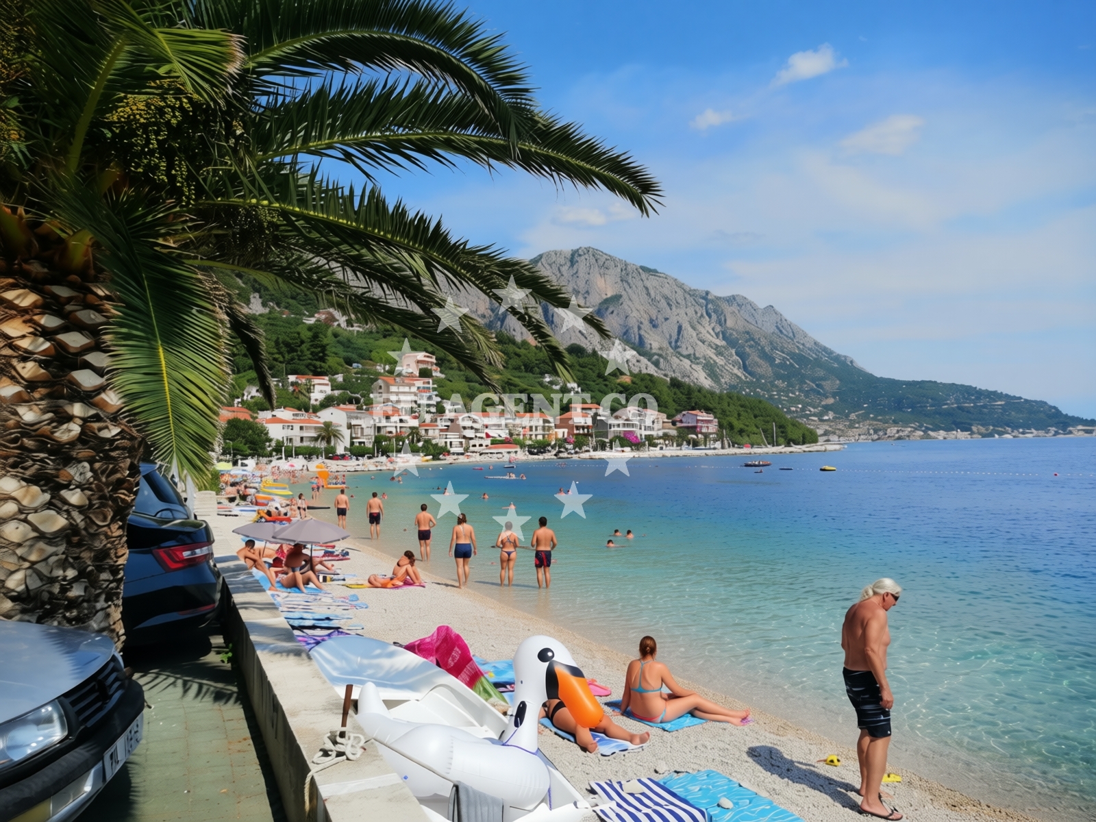Additional view of Beach Caklje in Čaklje 17a, Podgora