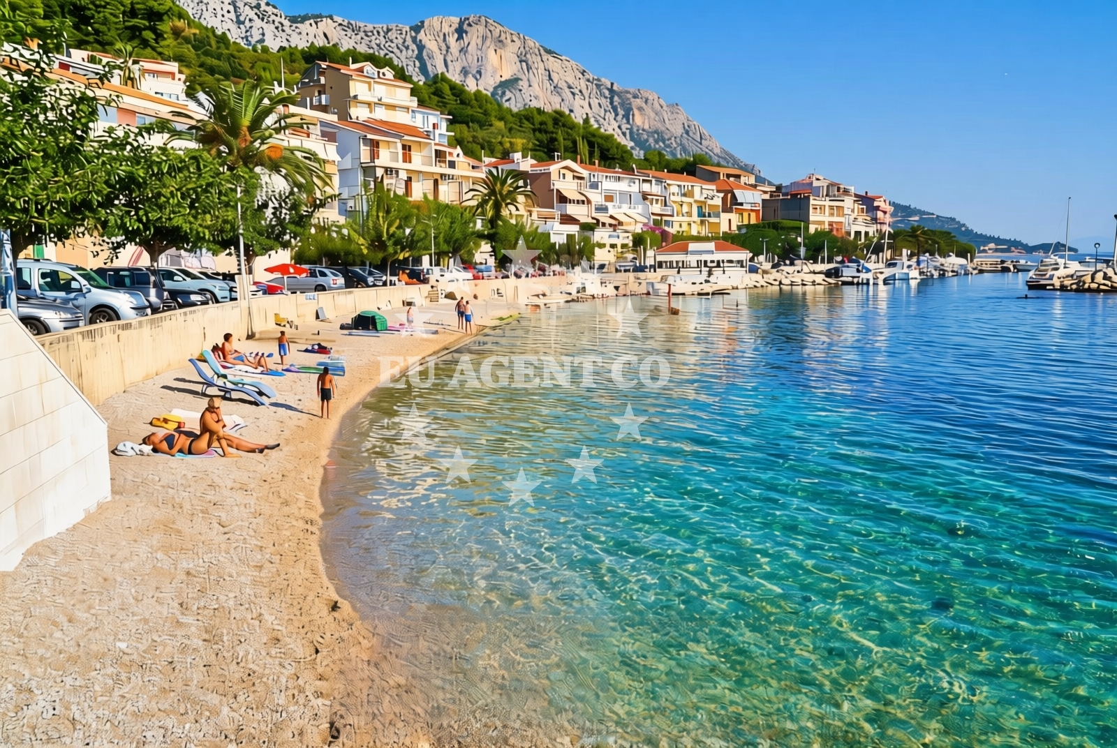 Additional view of Beach Caklje in Čaklje 17a, Podgora