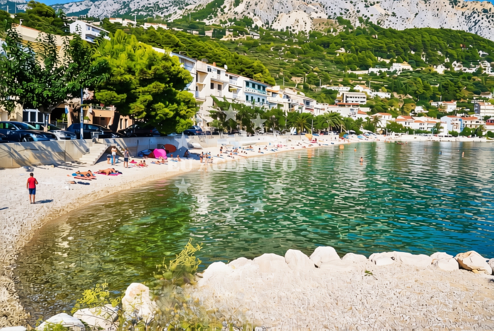 Additional view of Beach Caklje in Čaklje 17a, Podgora