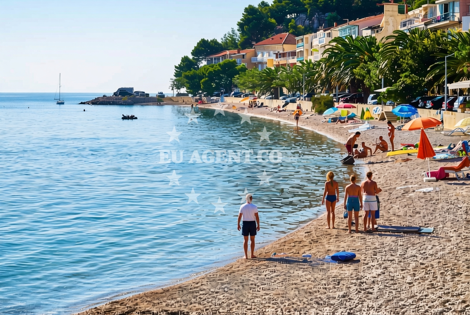 Additional view of Beach Caklje in Čaklje 17a, Podgora