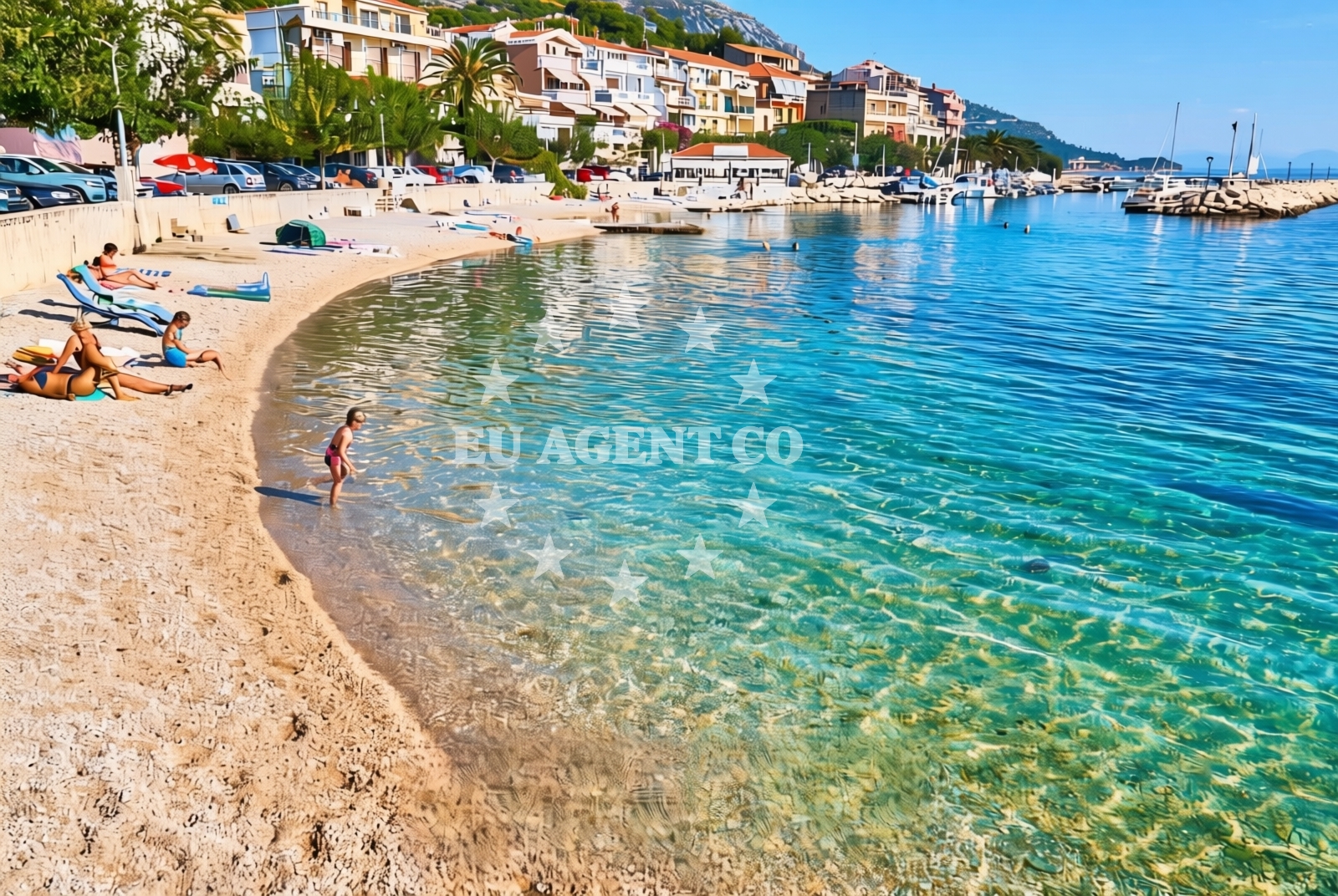 Additional view of Beach Caklje in Čaklje 17a, Podgora