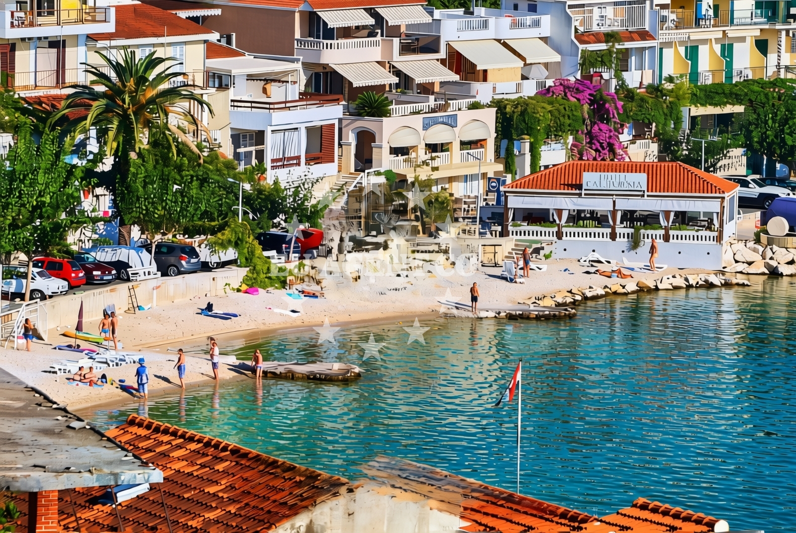 Additional view of Beach Caklje in Čaklje 17a, Podgora
