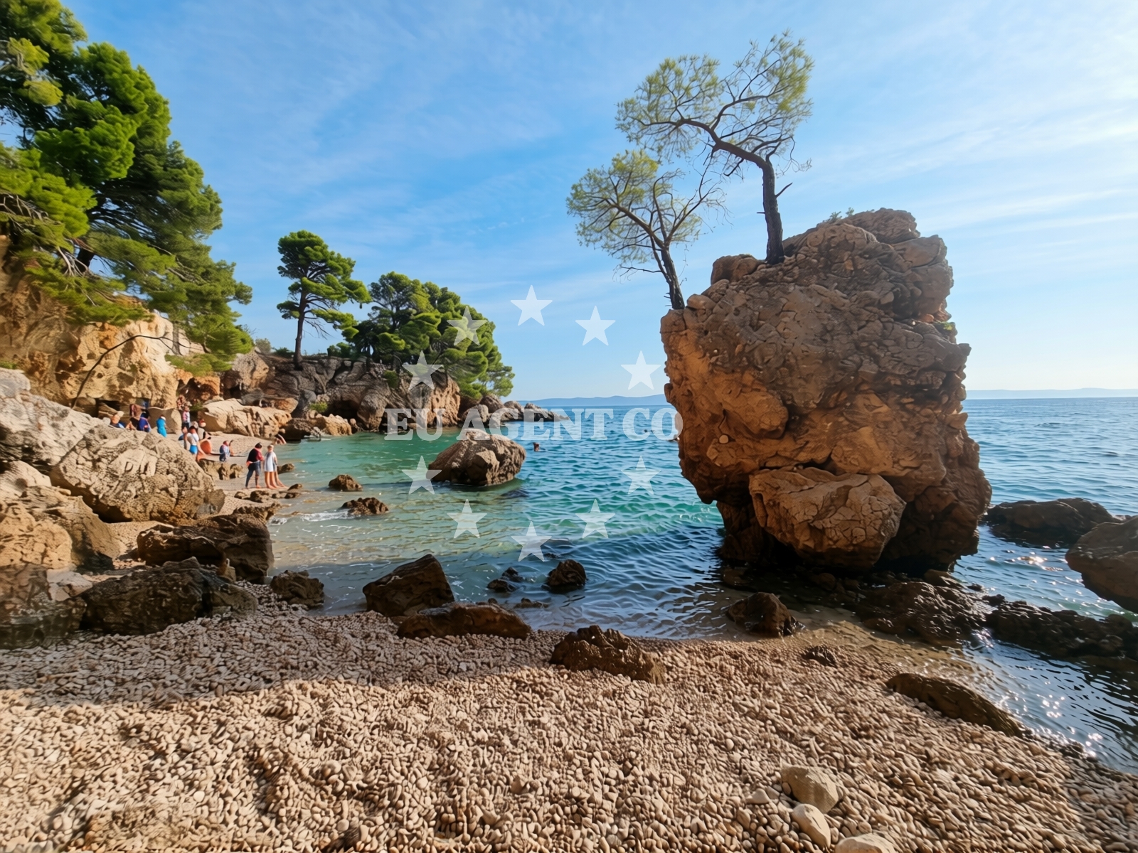Shoreline and swimming area at Beach Garma in Obala P.Kresimira IV br. 17 PODGORA, Podgora