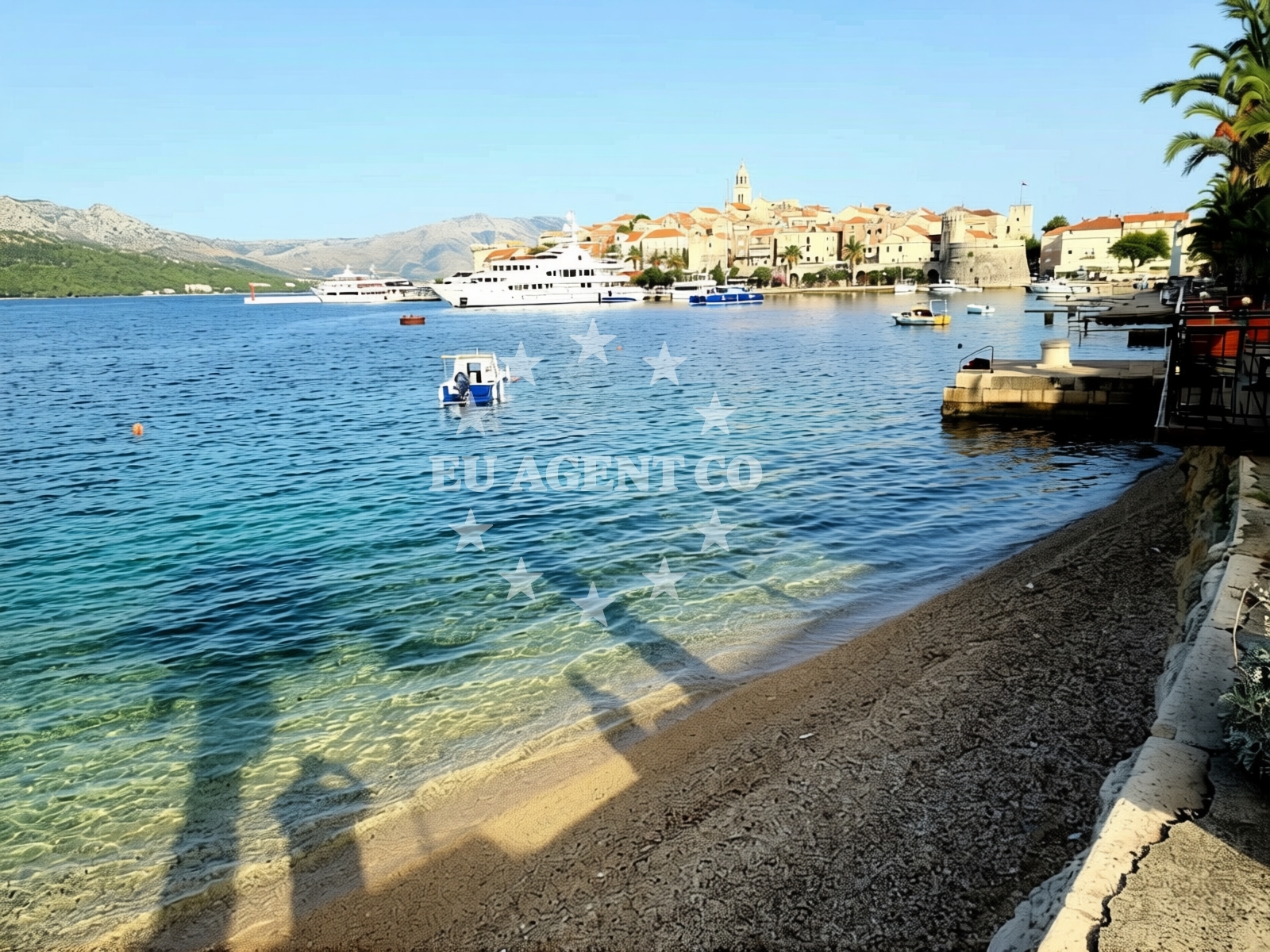 Additional view of beach Ispod Duvana in Cvjetno Naselje 26, Korčula