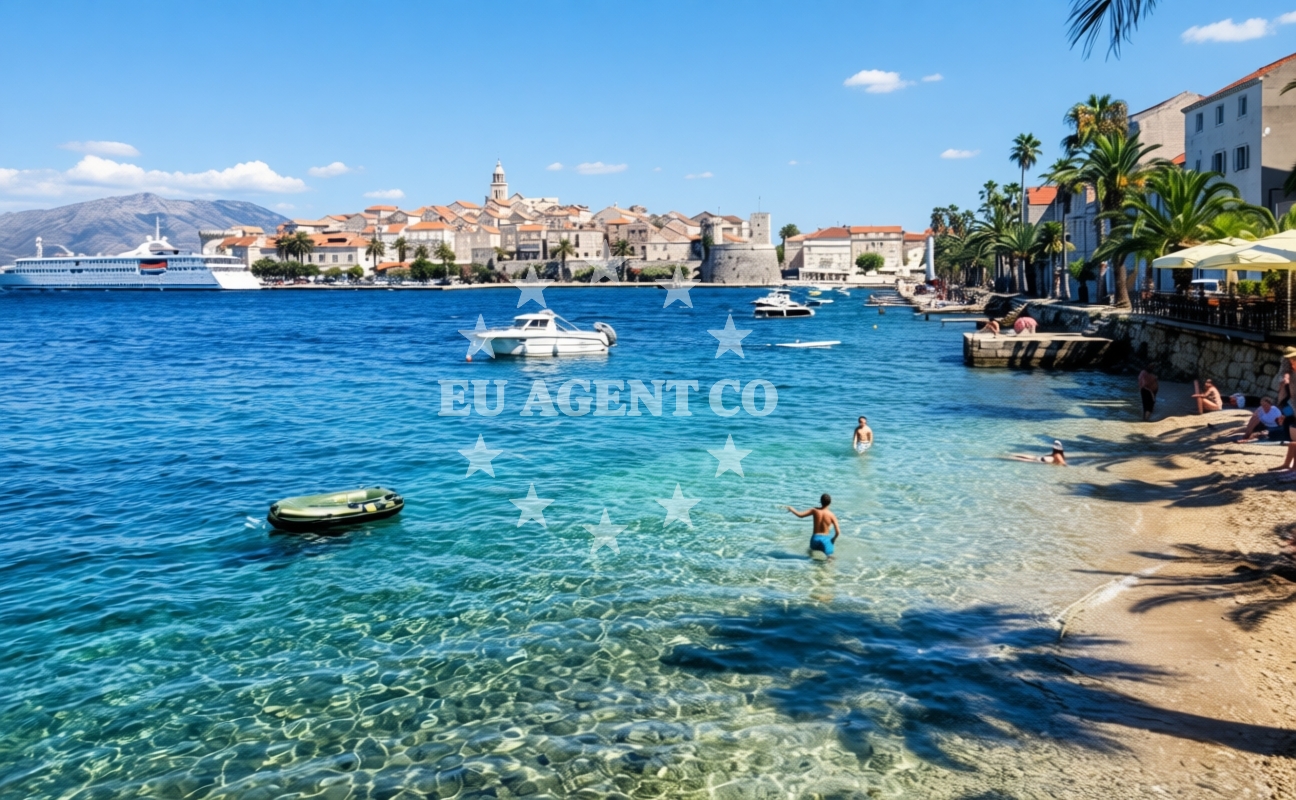 Additional view of beach Ispod Duvana in Cvjetno Naselje 26, Korčula