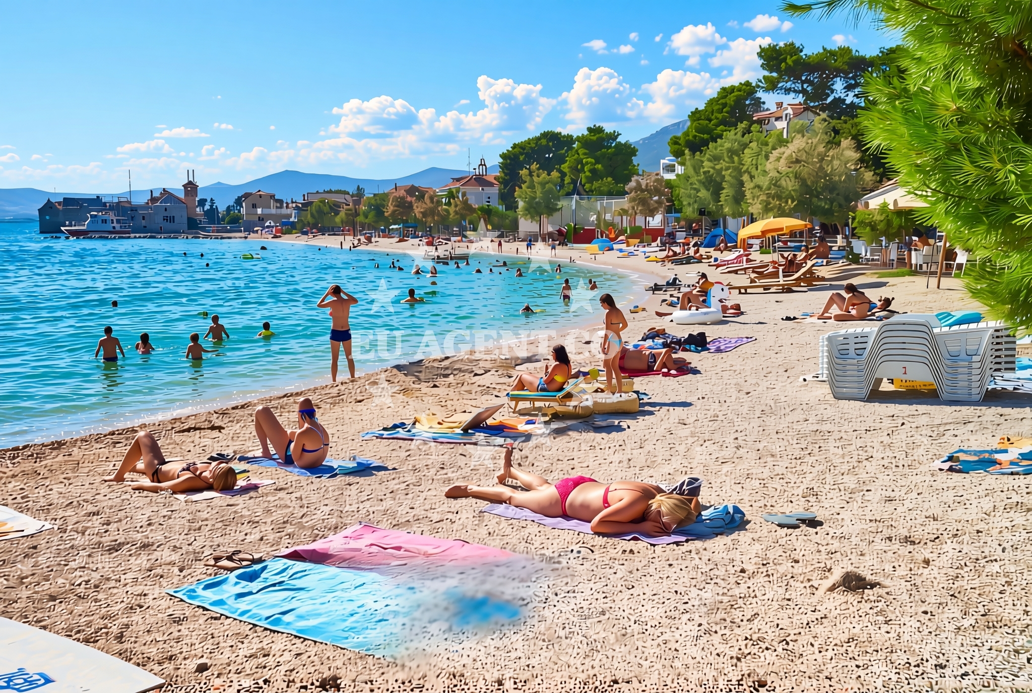 Additional view of Beach Kamp, Kastel Gomilica in Kaštilac ulica 7, Kaštela