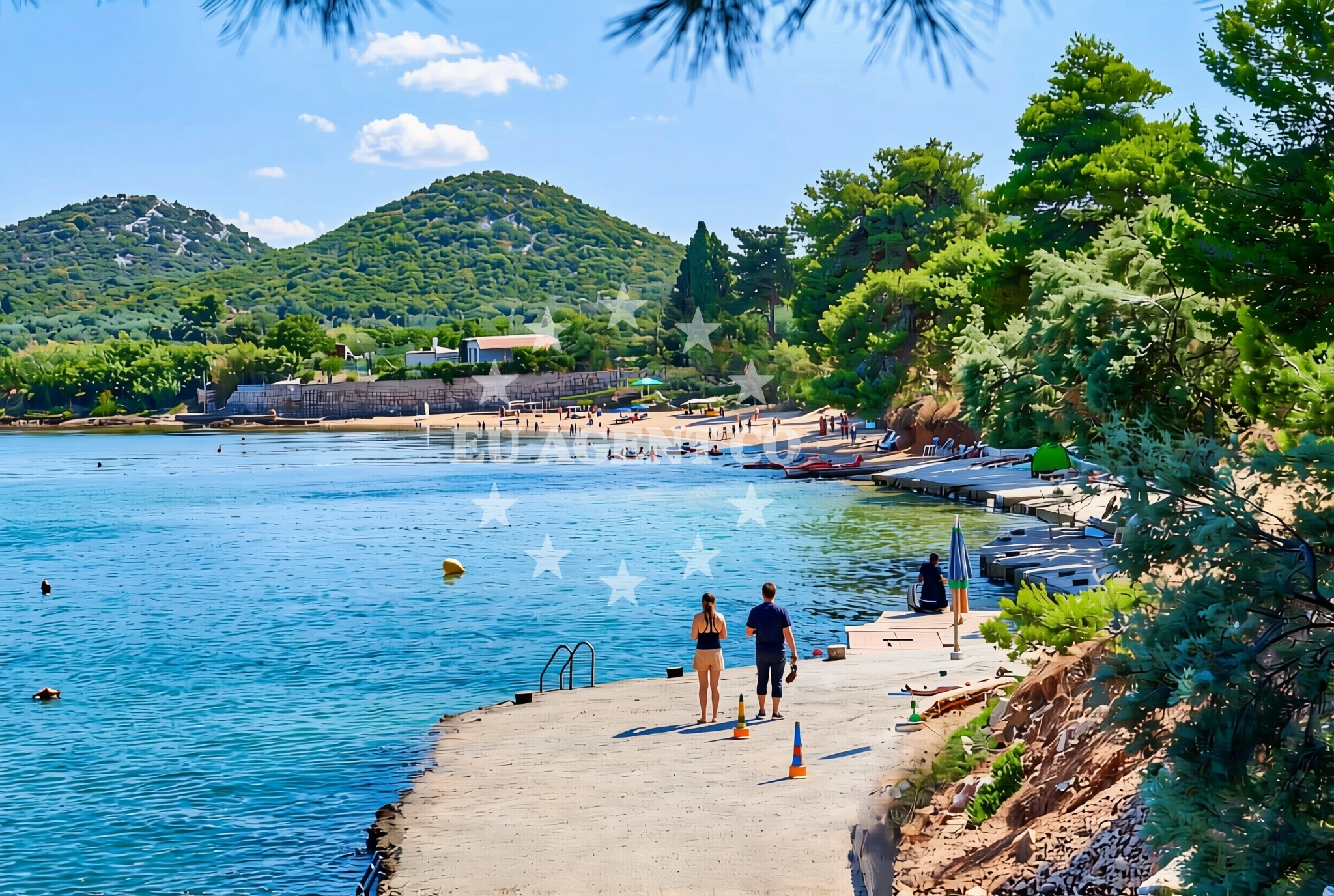 Additional view of Beach Klanac in Glavičine 44, Tkon