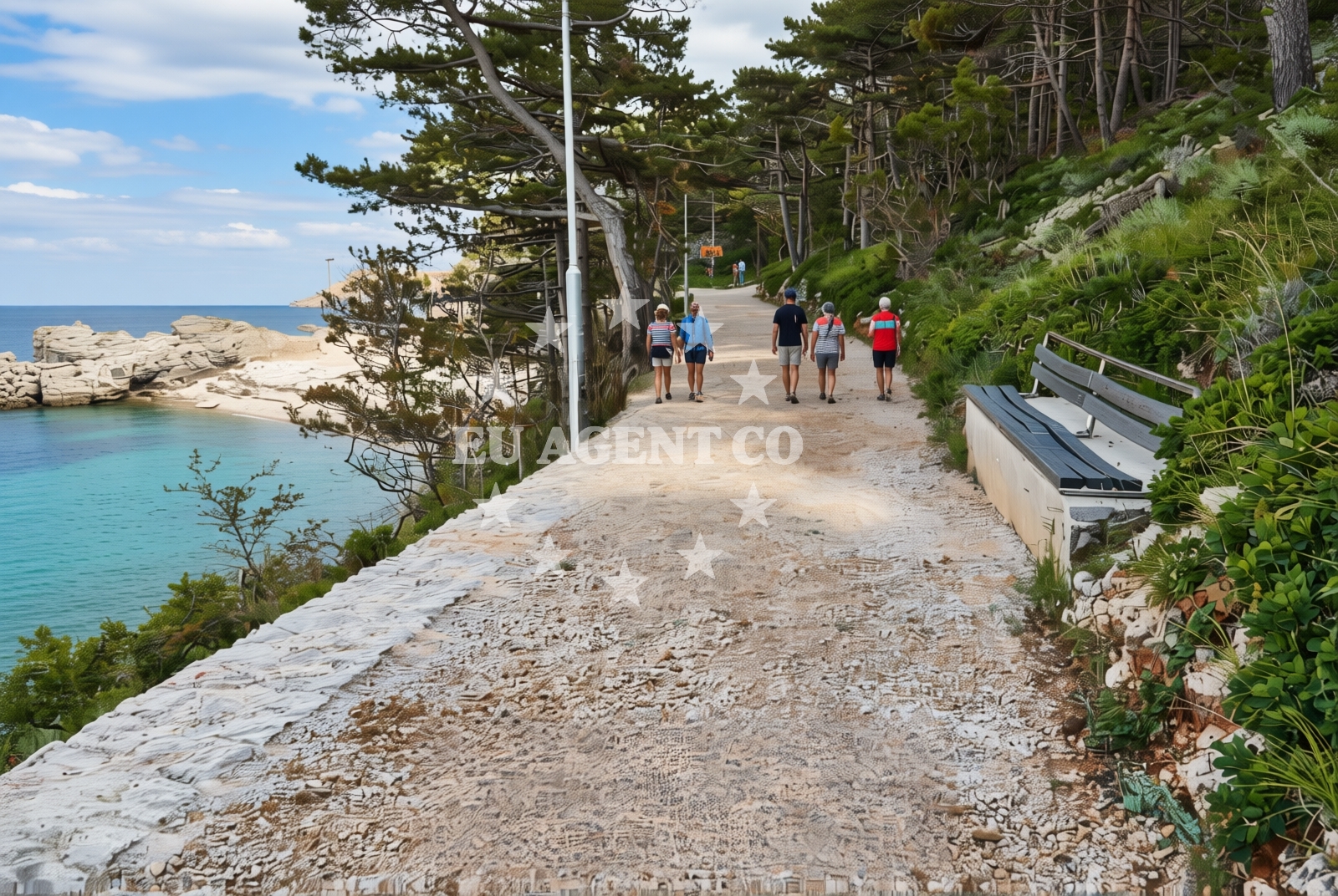 Additional view of beach Kozica in Glagoljaška ulica 6, Vrbnik