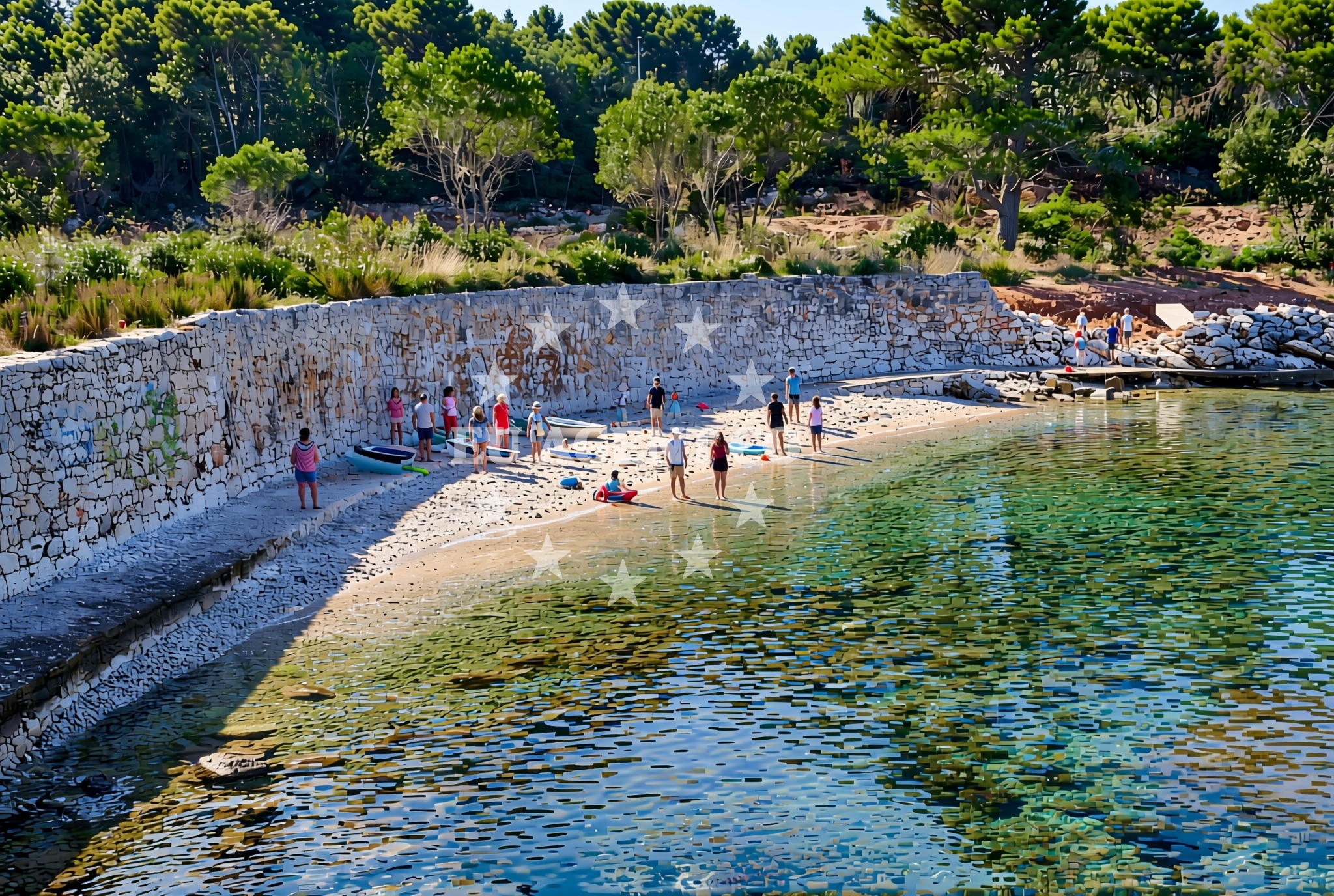 Additional view of Beach Lanterna in 47 Vukovarska cesta, Stari Grad