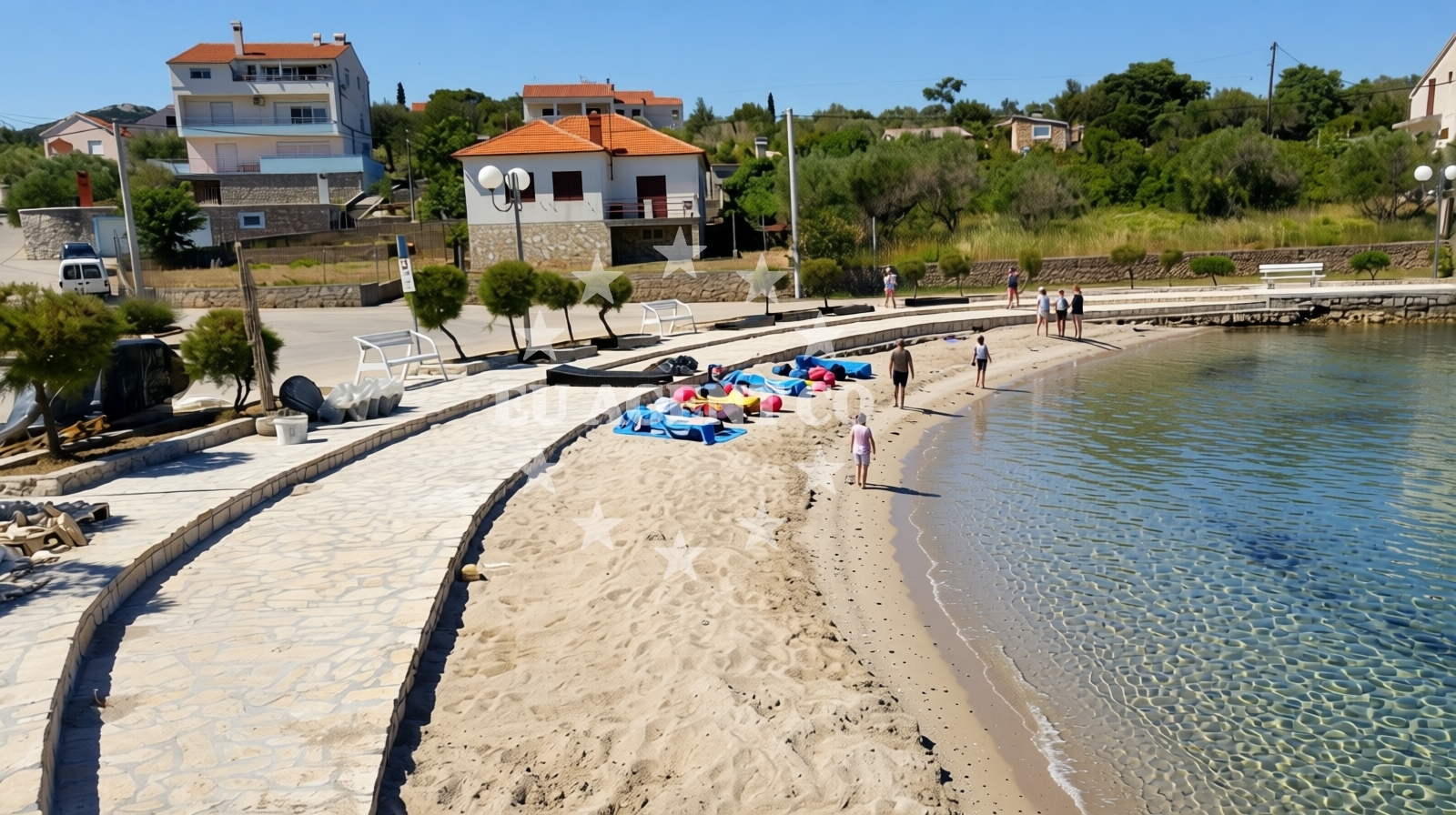 Additional view of Beach Lovre in Lukoran put Rančićevih 25, Lukoran