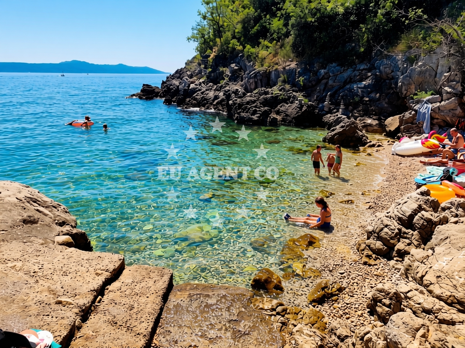 Additional view of Beach Lucica in Donji Kraj, Mošćenička Draga