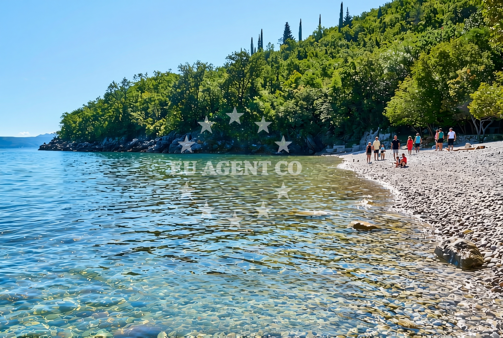 Additional view of Beach Lucica in Donji Kraj, Mošćenička Draga