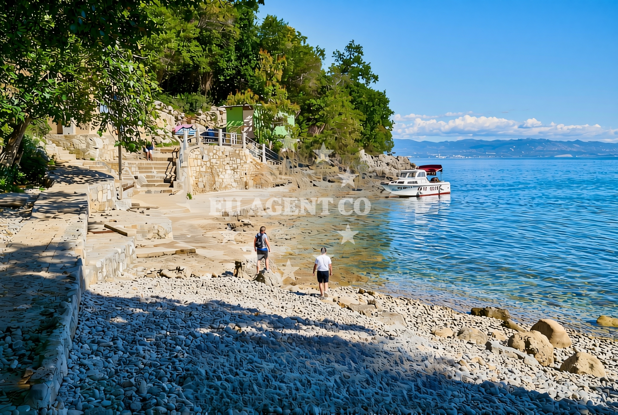 Additional view of Beach Lucica in Donji Kraj, Mošćenička Draga
