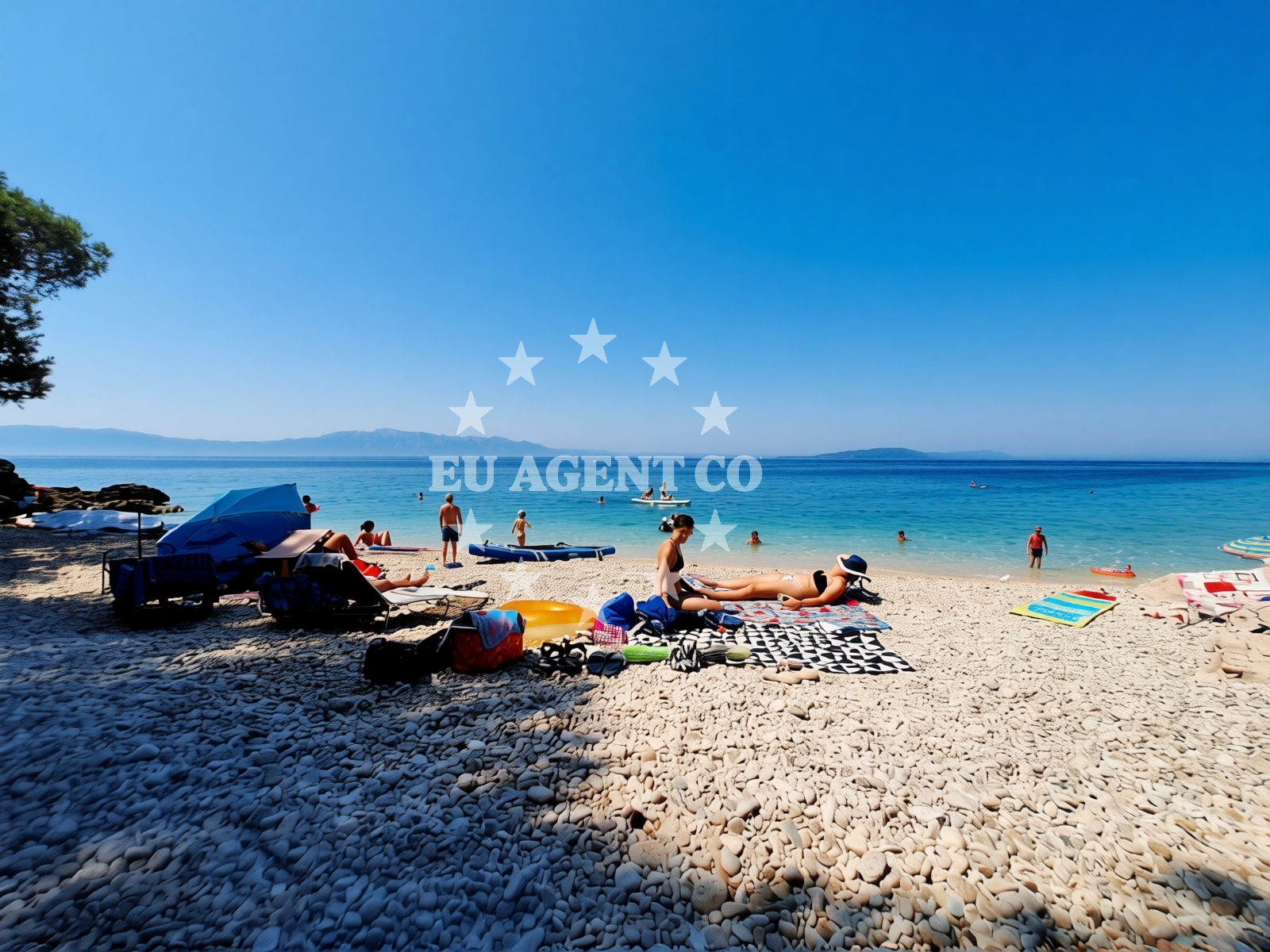 Additional view of Beach Malinka in Gornja vala 85, Drvenik