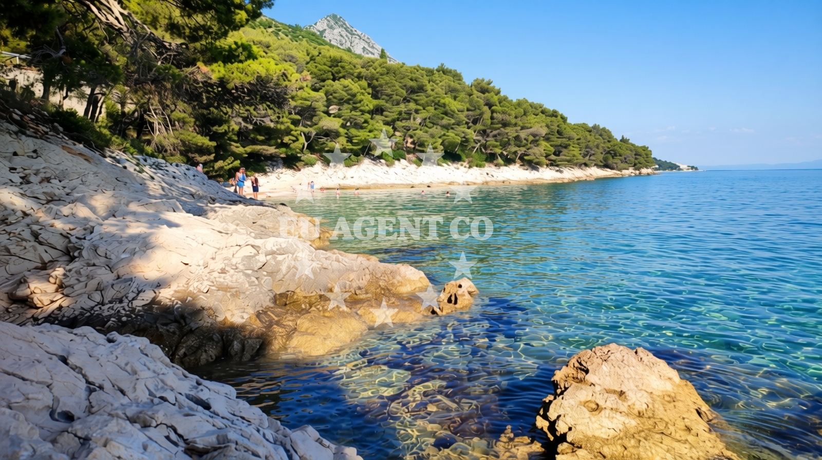 Additional view of Beach Malinka in Gornja vala 85, Drvenik
