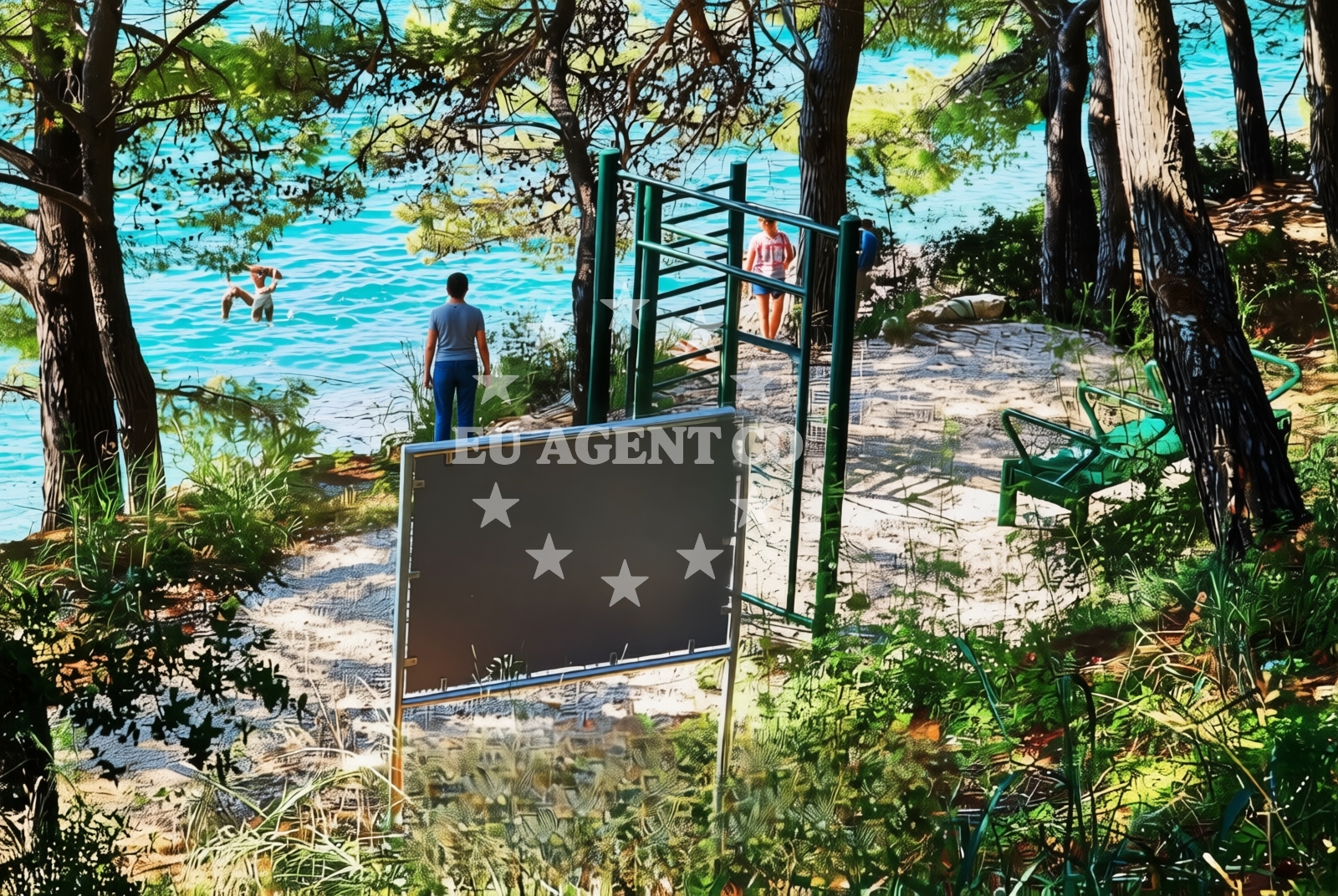 Additional view of Beach Malinka in Gornja vala 85, Drvenik