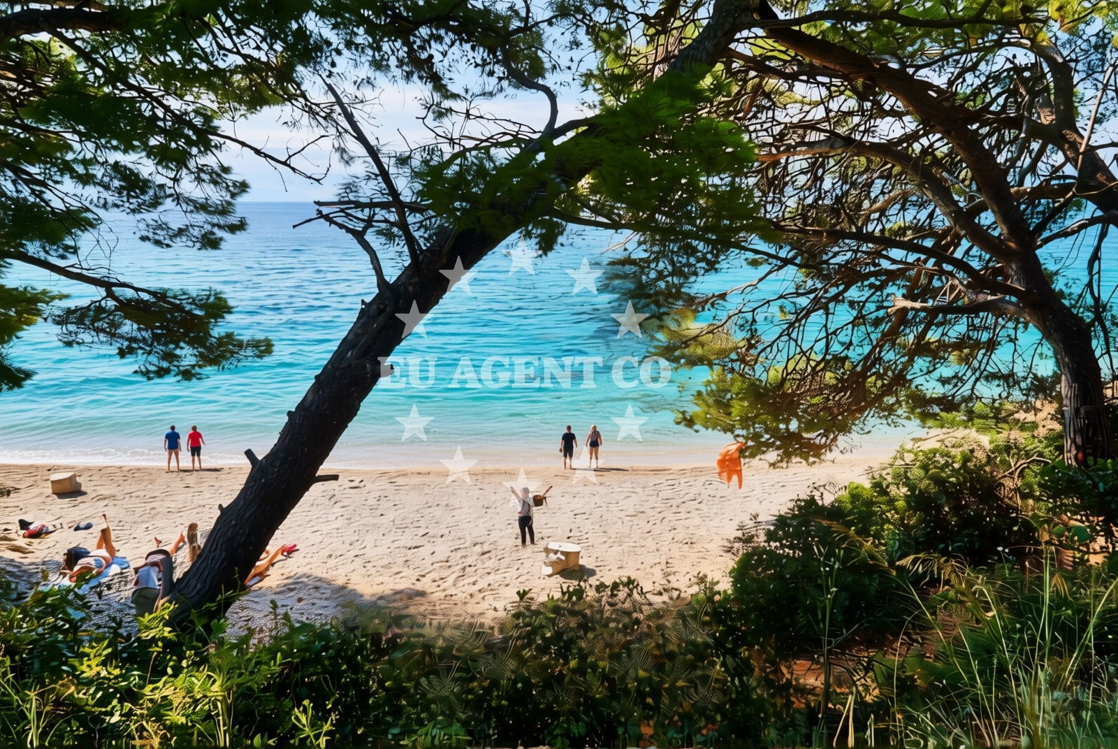 Additional view of Beach Malinka in Gornja vala 85, Drvenik