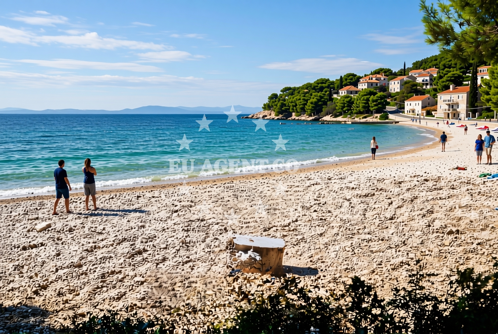 Additional view of Beach Malinka in Gornja vala 85, Drvenik