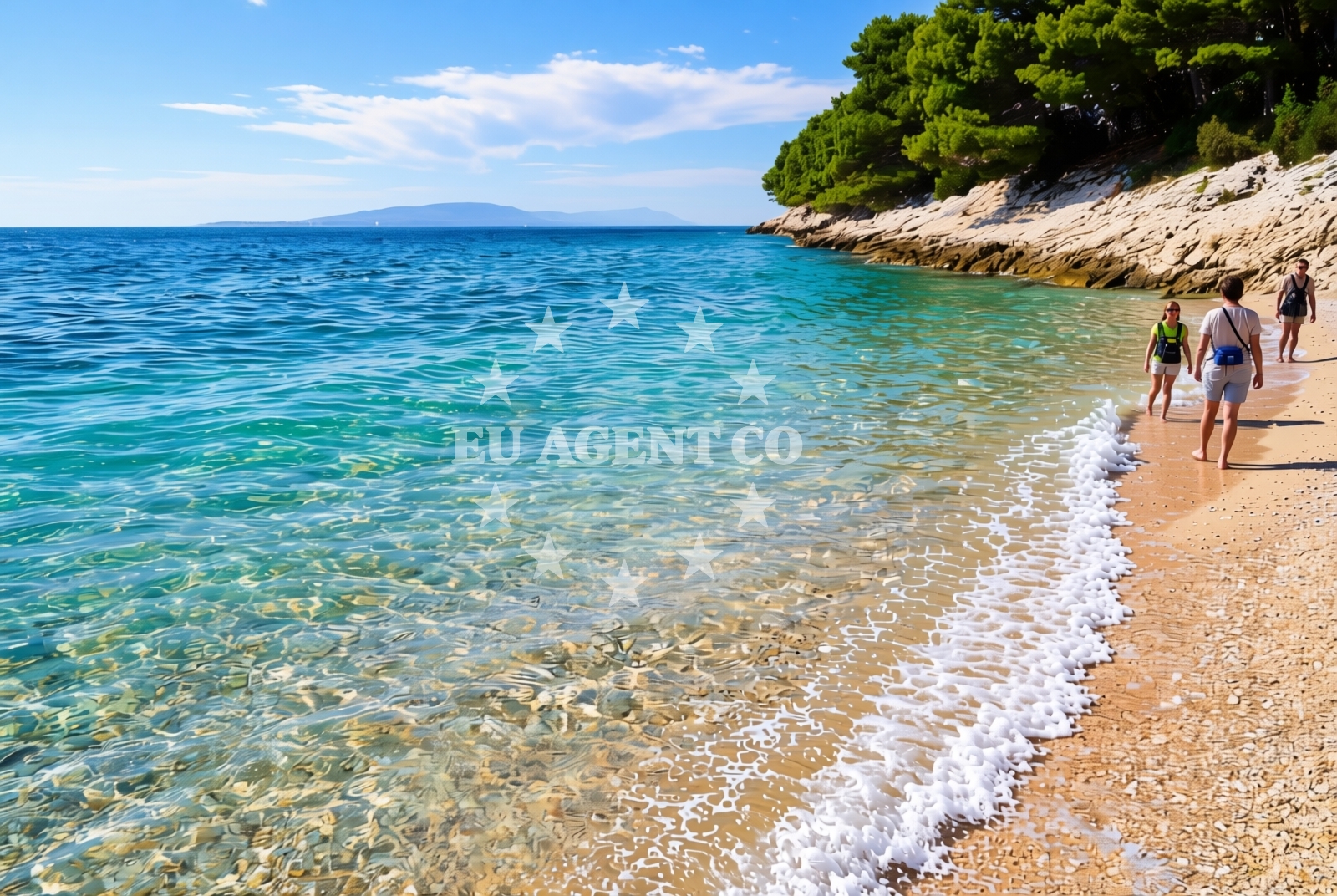 Additional view of Beach Malinka in Gornja vala 85, Drvenik