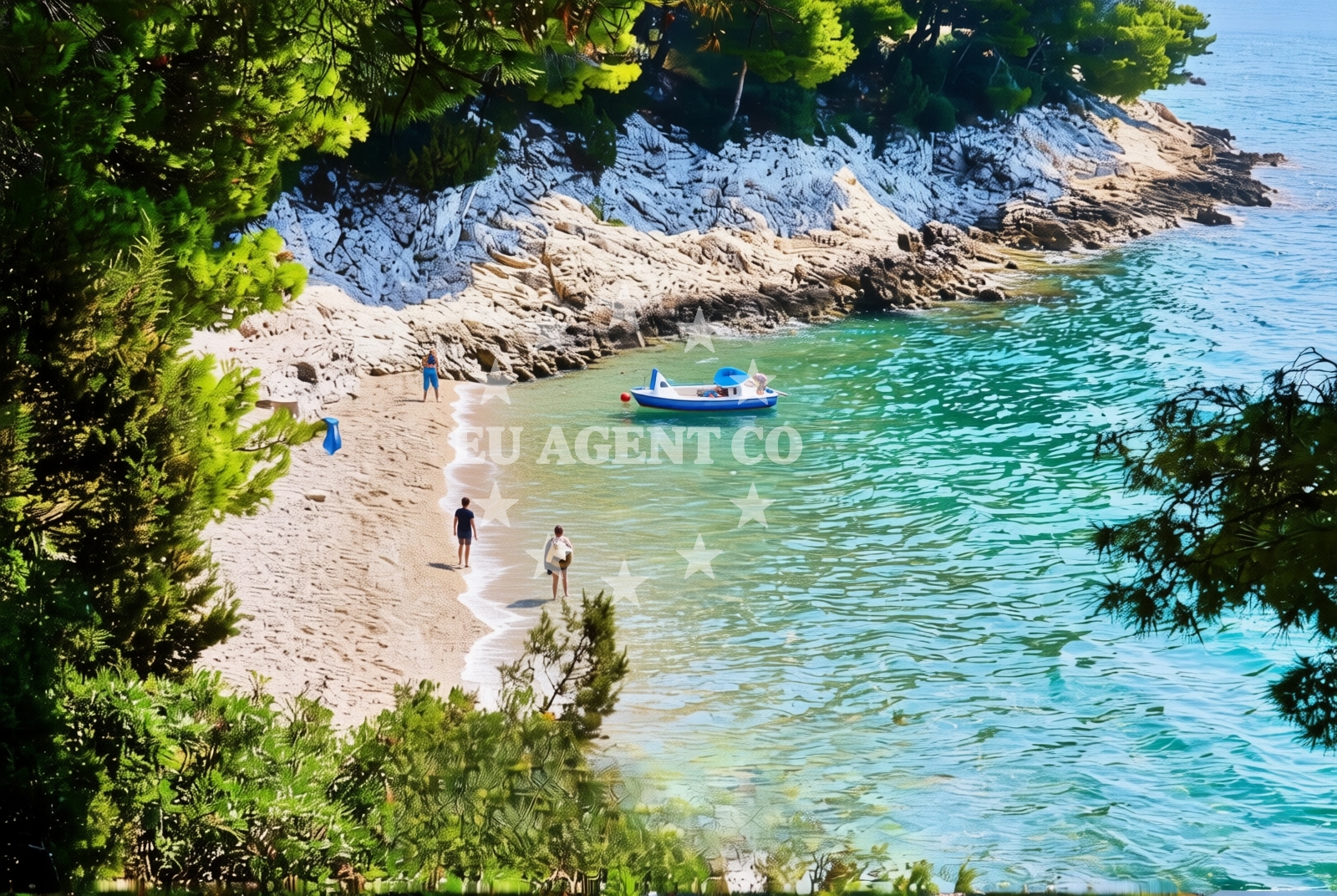 Additional view of Beach Malinka in Gornja vala 85, Drvenik