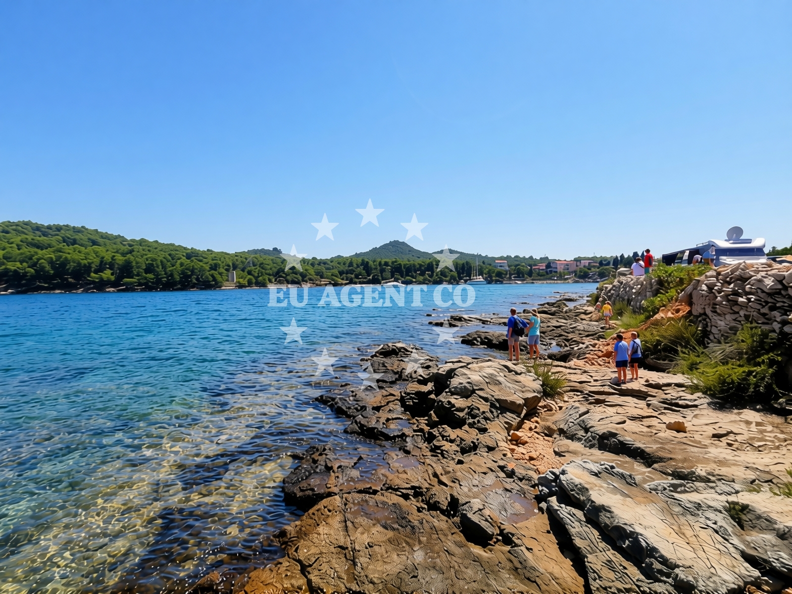 Additional view of Beach Marijo in Ulica Gruh 6, Ugljan
