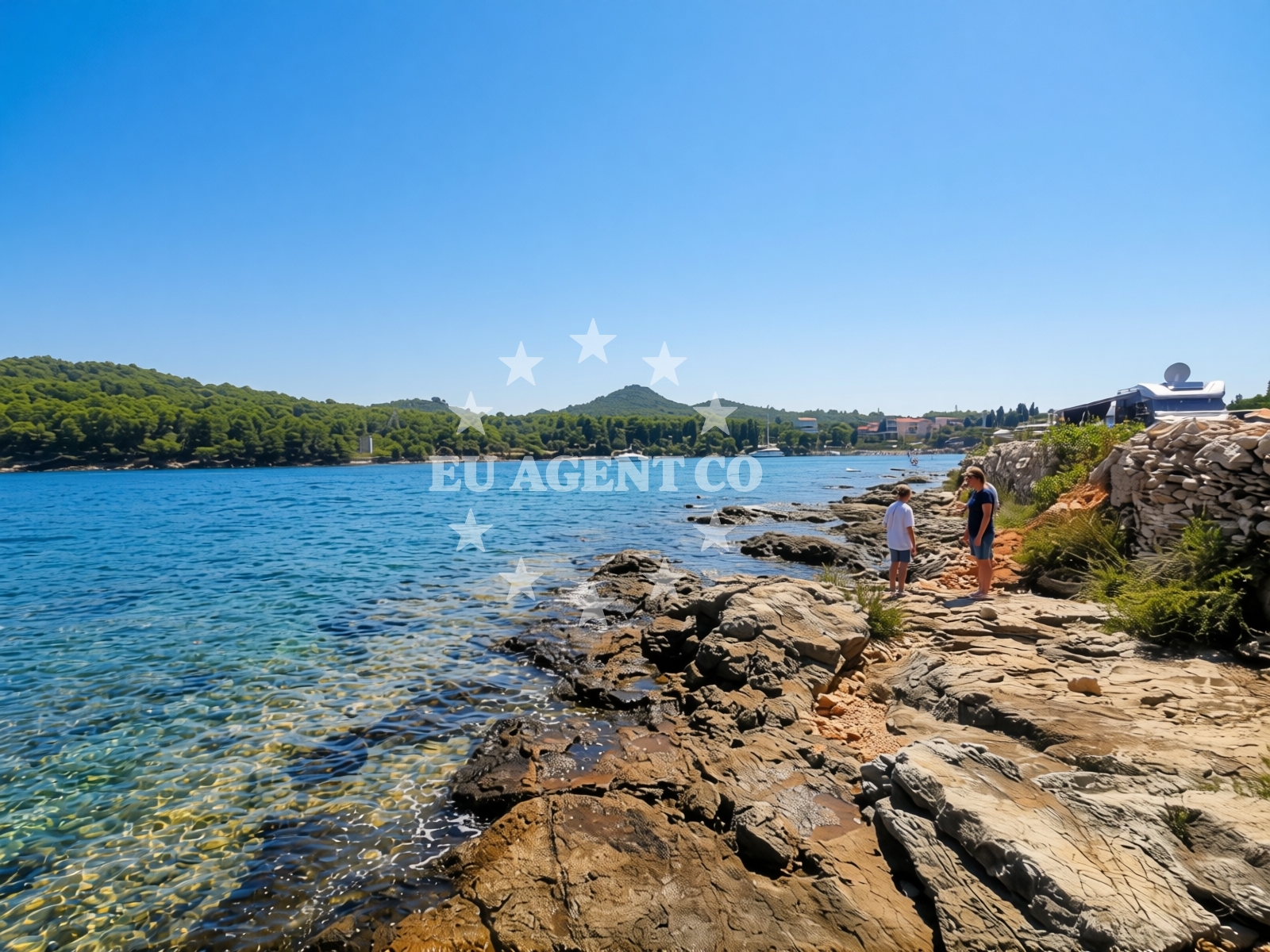 Additional view of Beach Marijo in Ulica Gruh 6, Ugljan