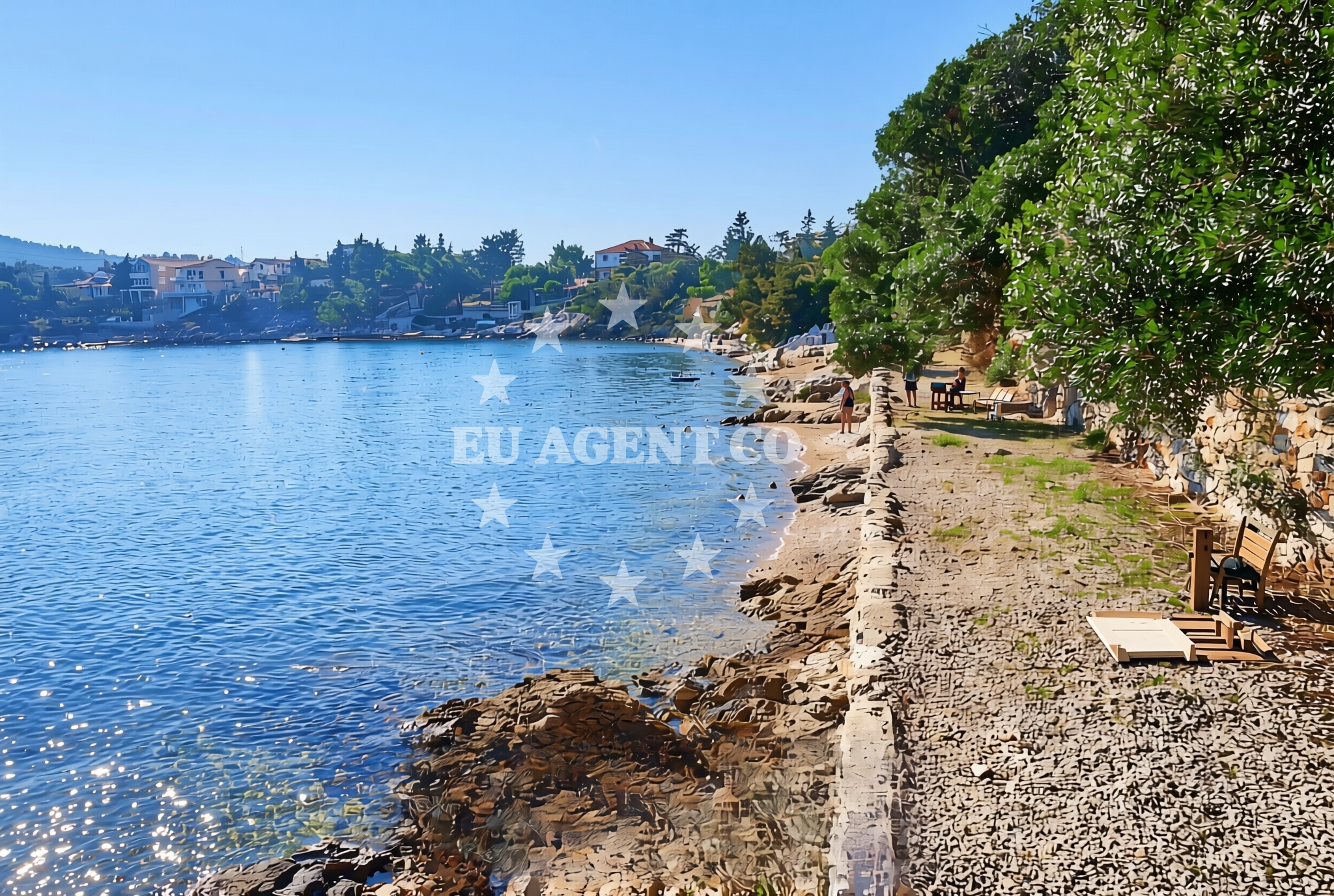 Additional view of Beach Marijo in Ulica Gruh 6, Ugljan