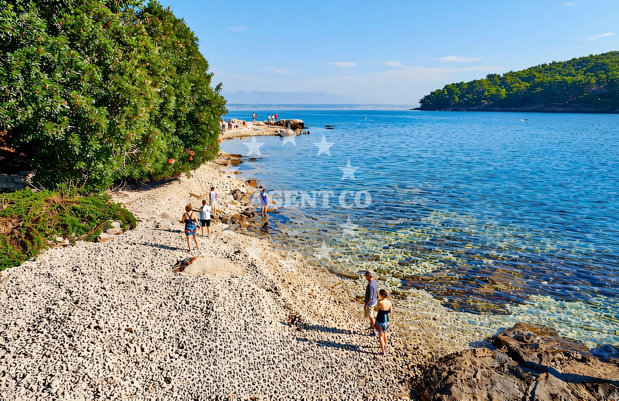 Additional view of Beach Marijo in Ulica Gruh 6, Ugljan