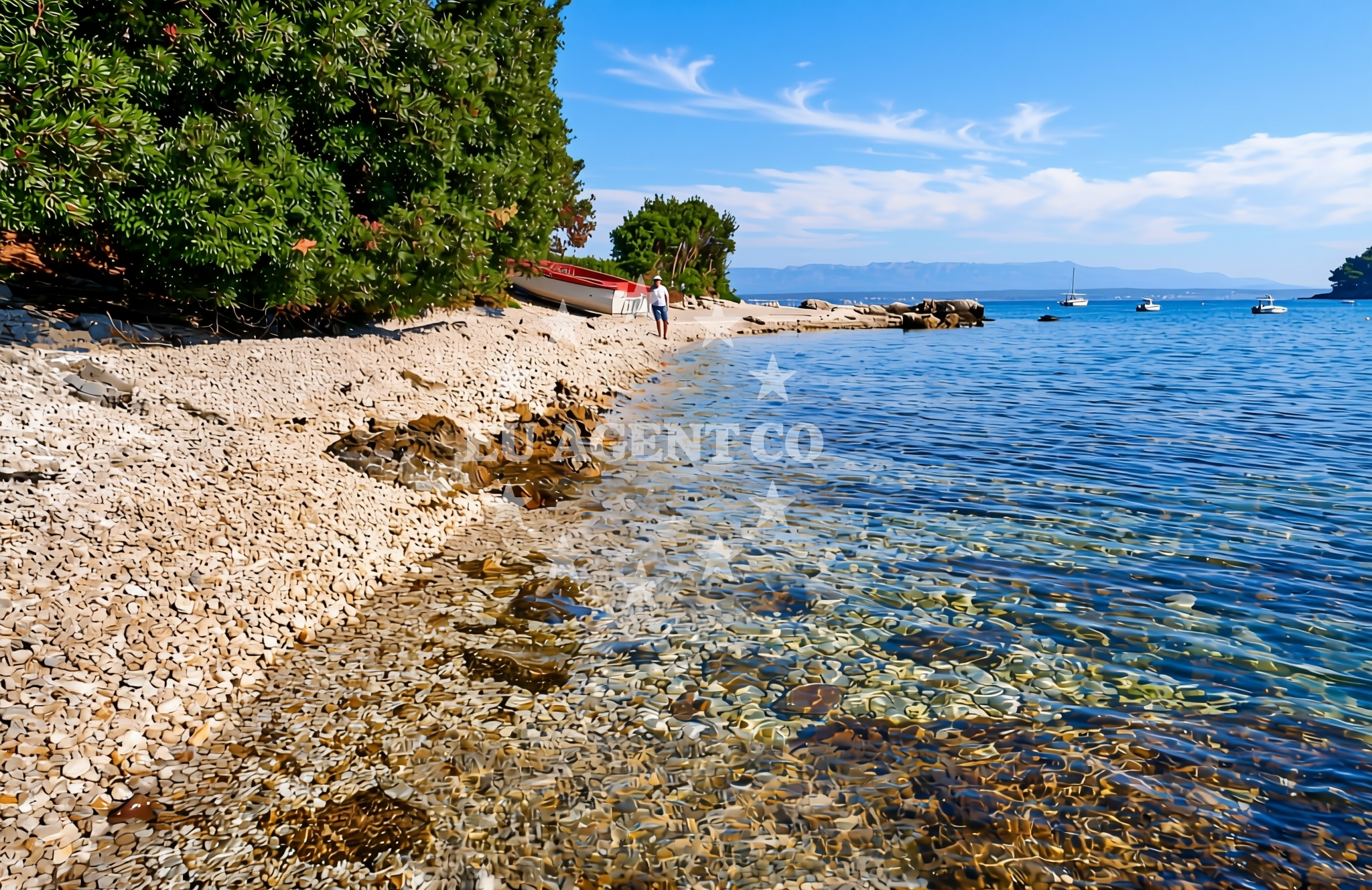 Additional view of Beach Marijo in Ulica Gruh 6, Ugljan