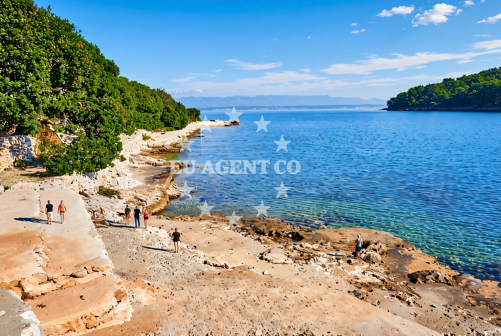 Additional view of Beach Marijo in Ulica Gruh 6, Ugljan