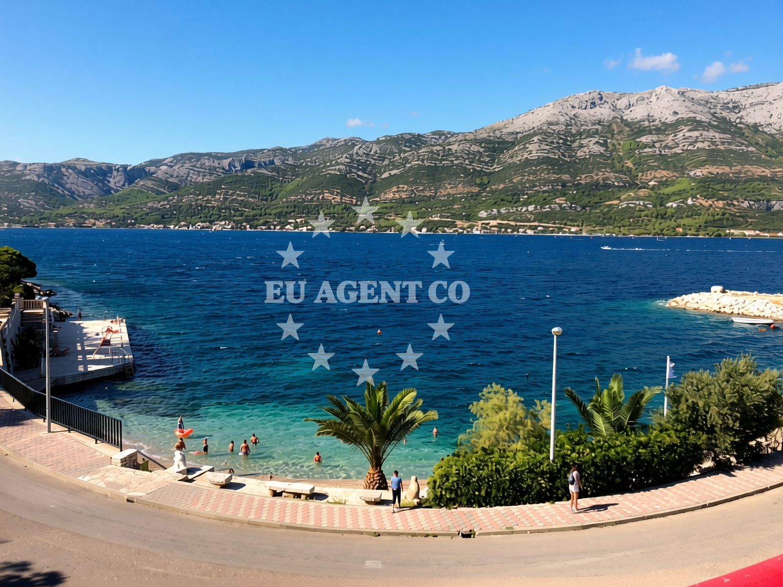 Sea and coastal view of Beach Medvinjak in Medvinjak 540, Korčula
