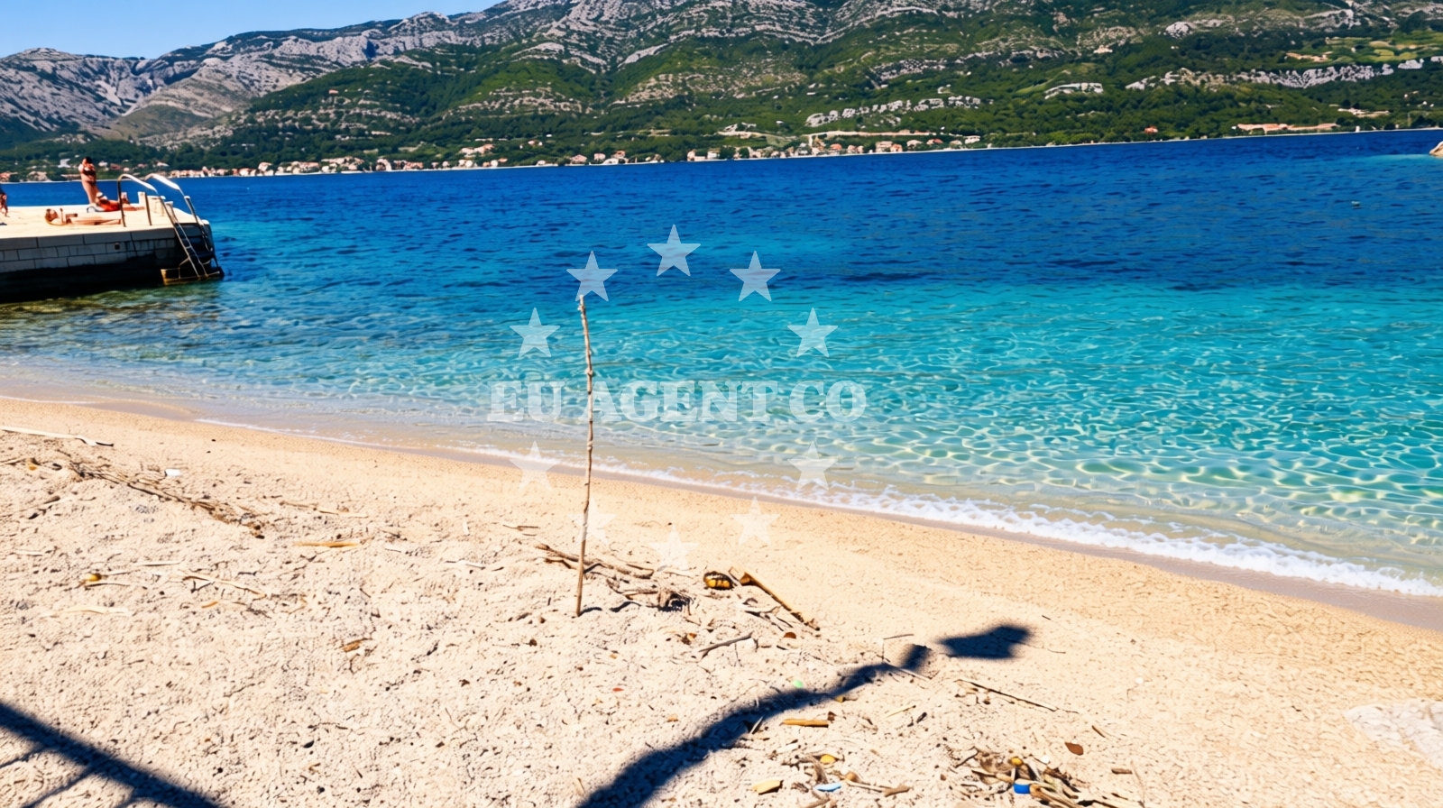 Beach facilities and surroundings at Beach Medvinjak in Medvinjak 540, Korčula