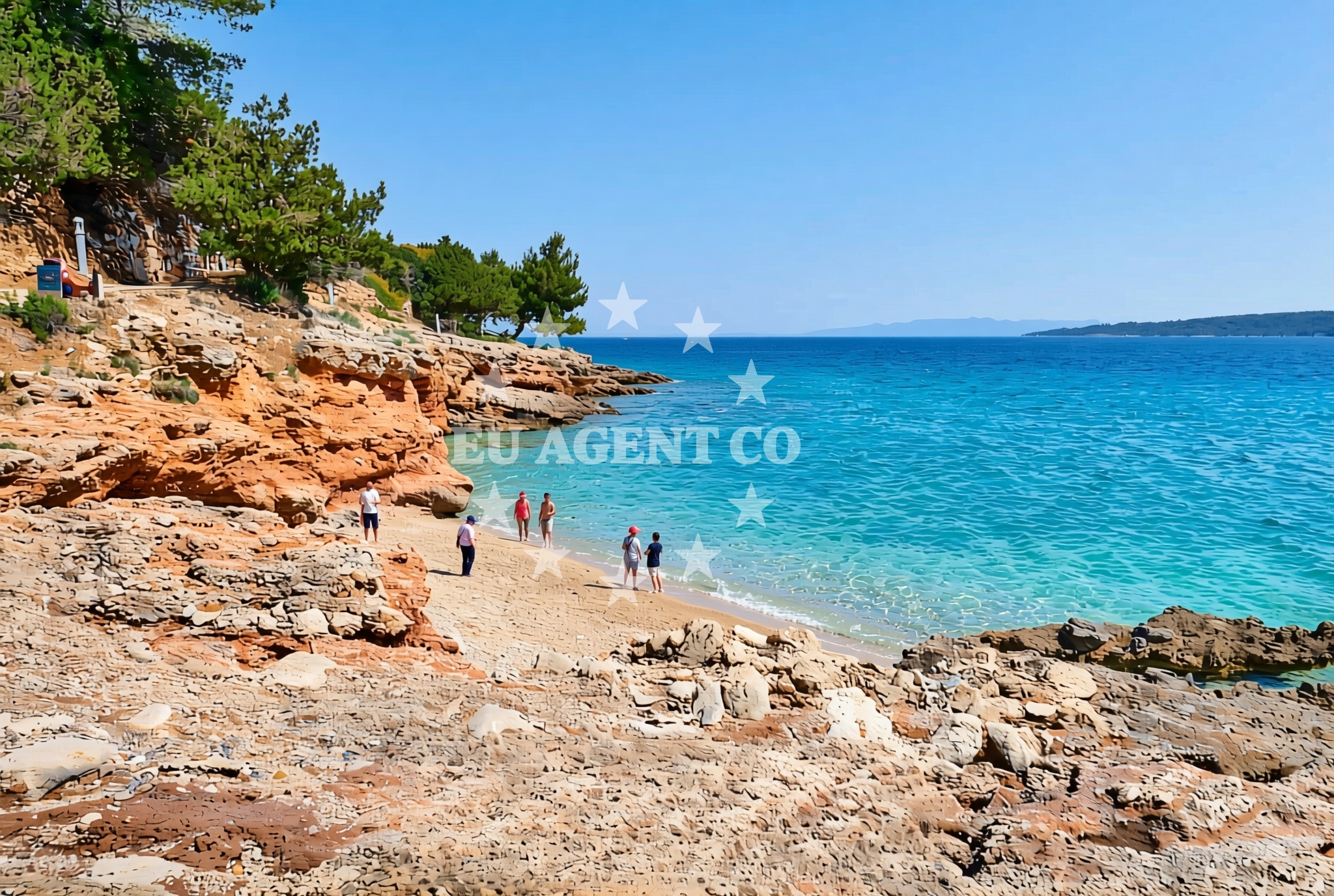 Additional view of Beach Molva in Zavala 151 A (ground floor), Zavala