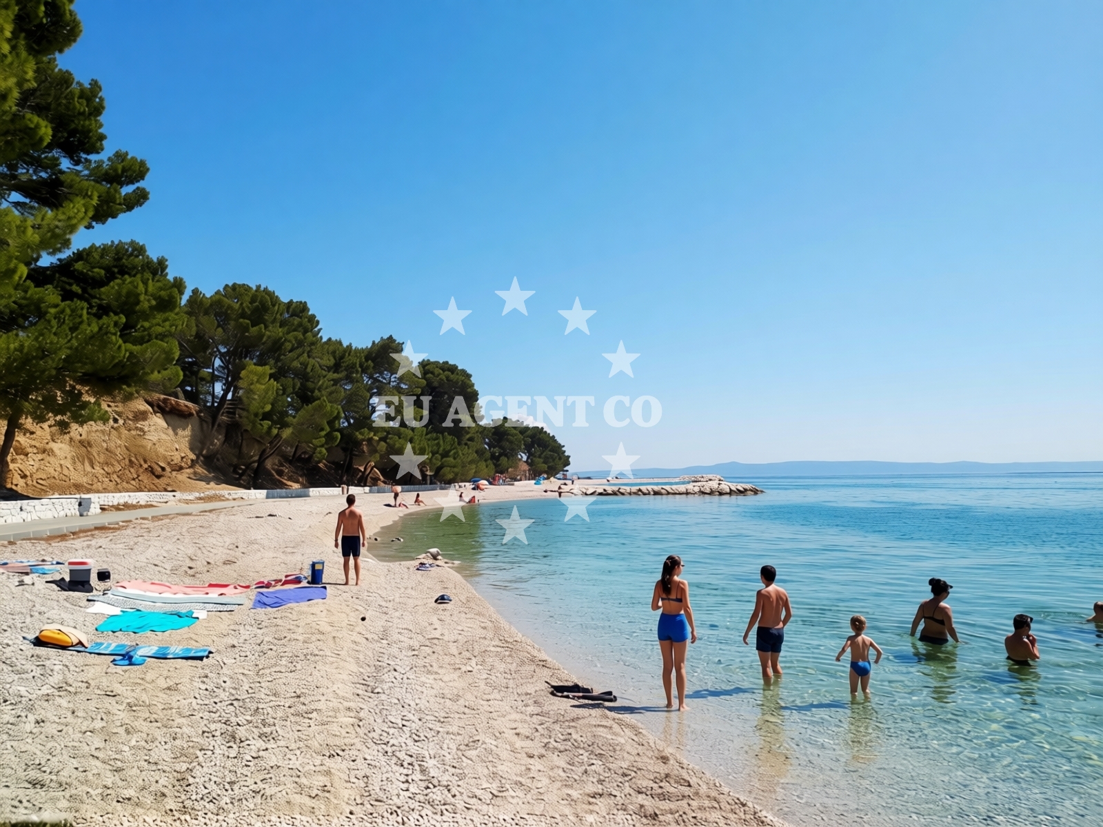 Additional view of Beach Nikolina in Stjepana Radica 4, Baška Voda