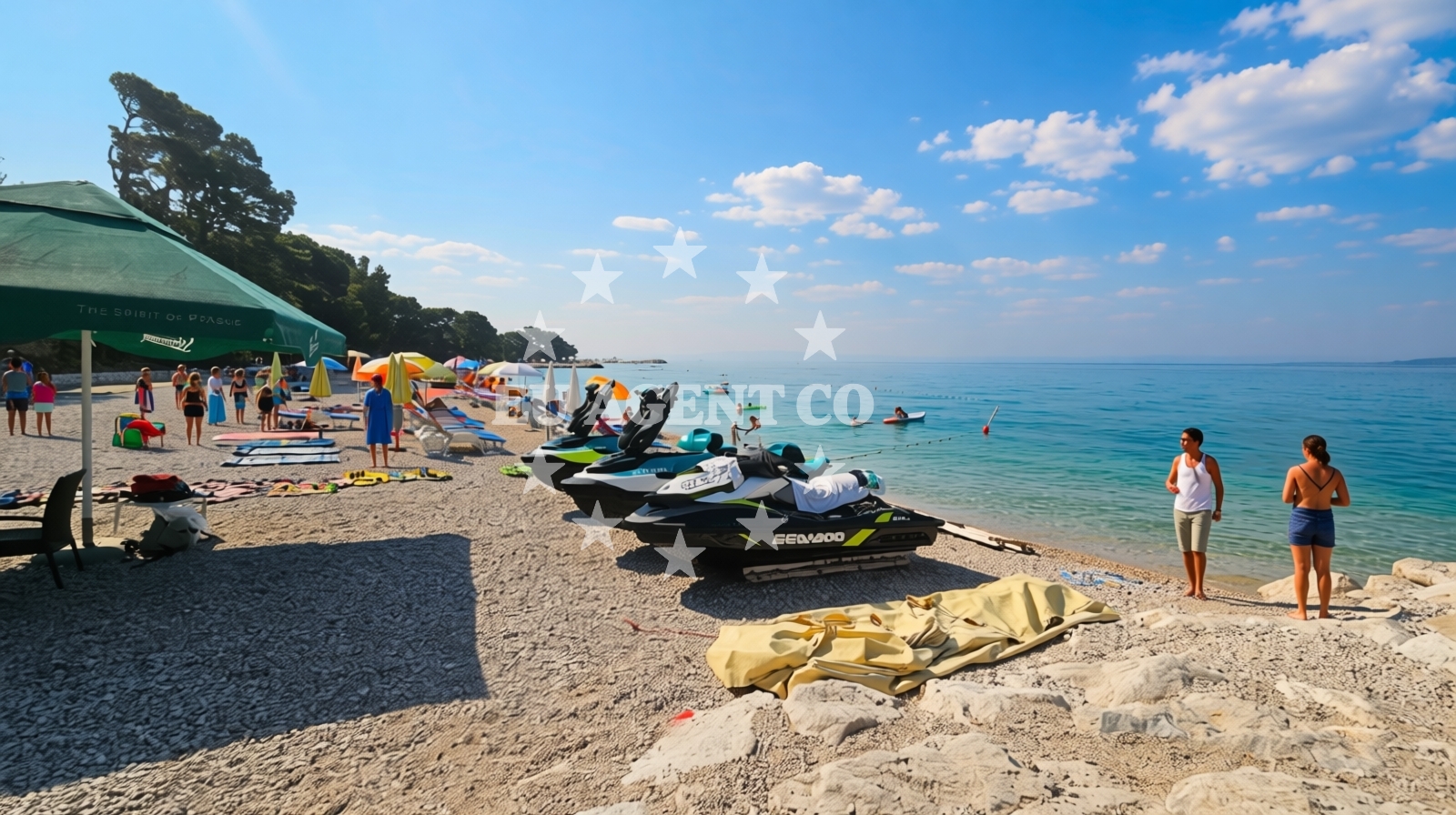 Additional view of Beach Nikolina in Stjepana Radica 4, Baška Voda