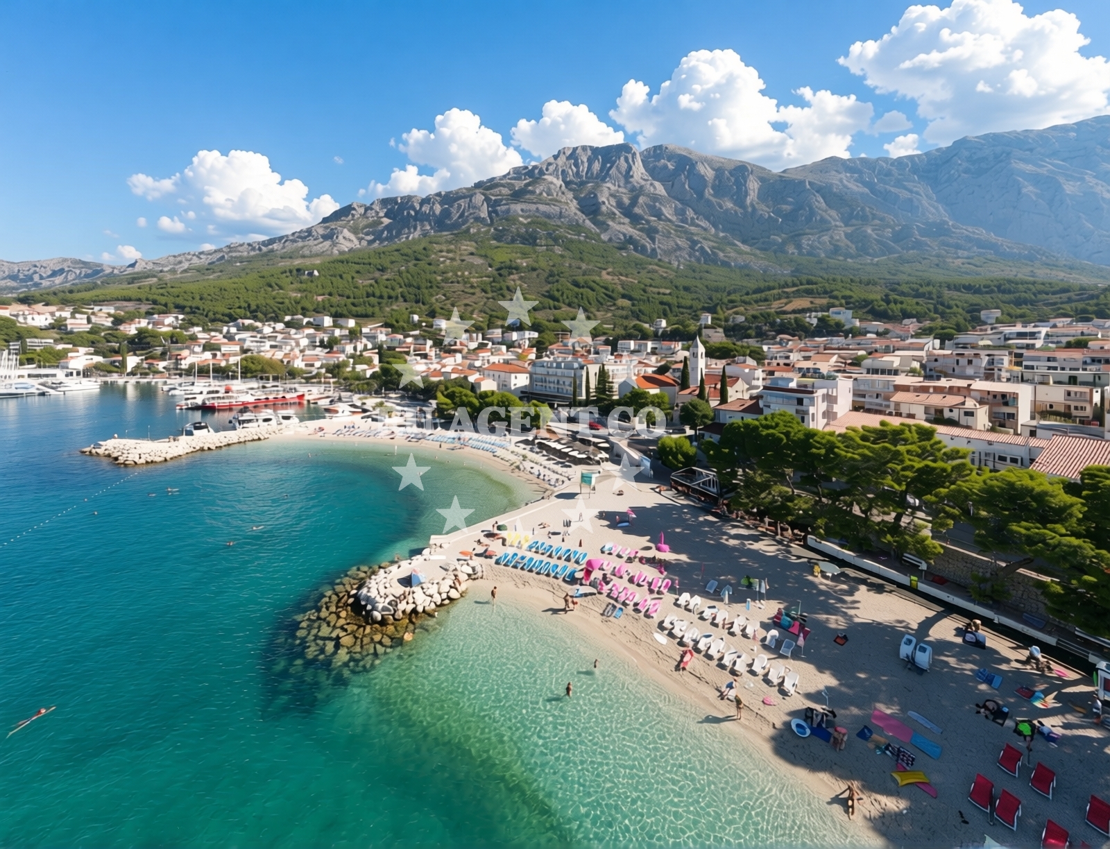 Additional view of Beach Nikolina in Stjepana Radica 4, Baška Voda