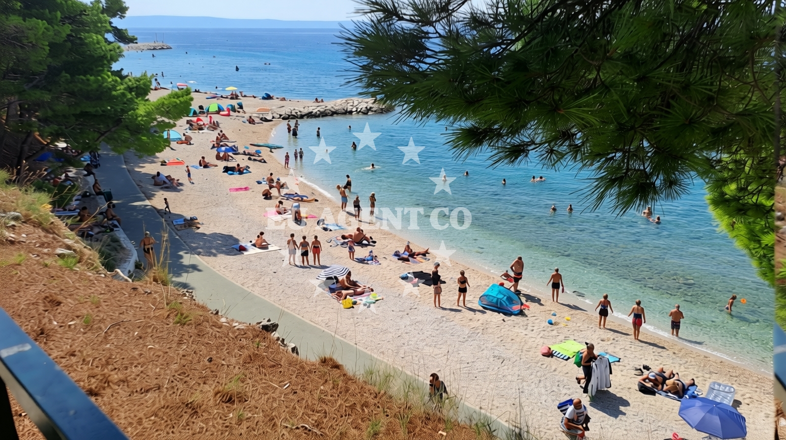 Additional view of Beach Nikolina in Stjepana Radica 4, Baška Voda
