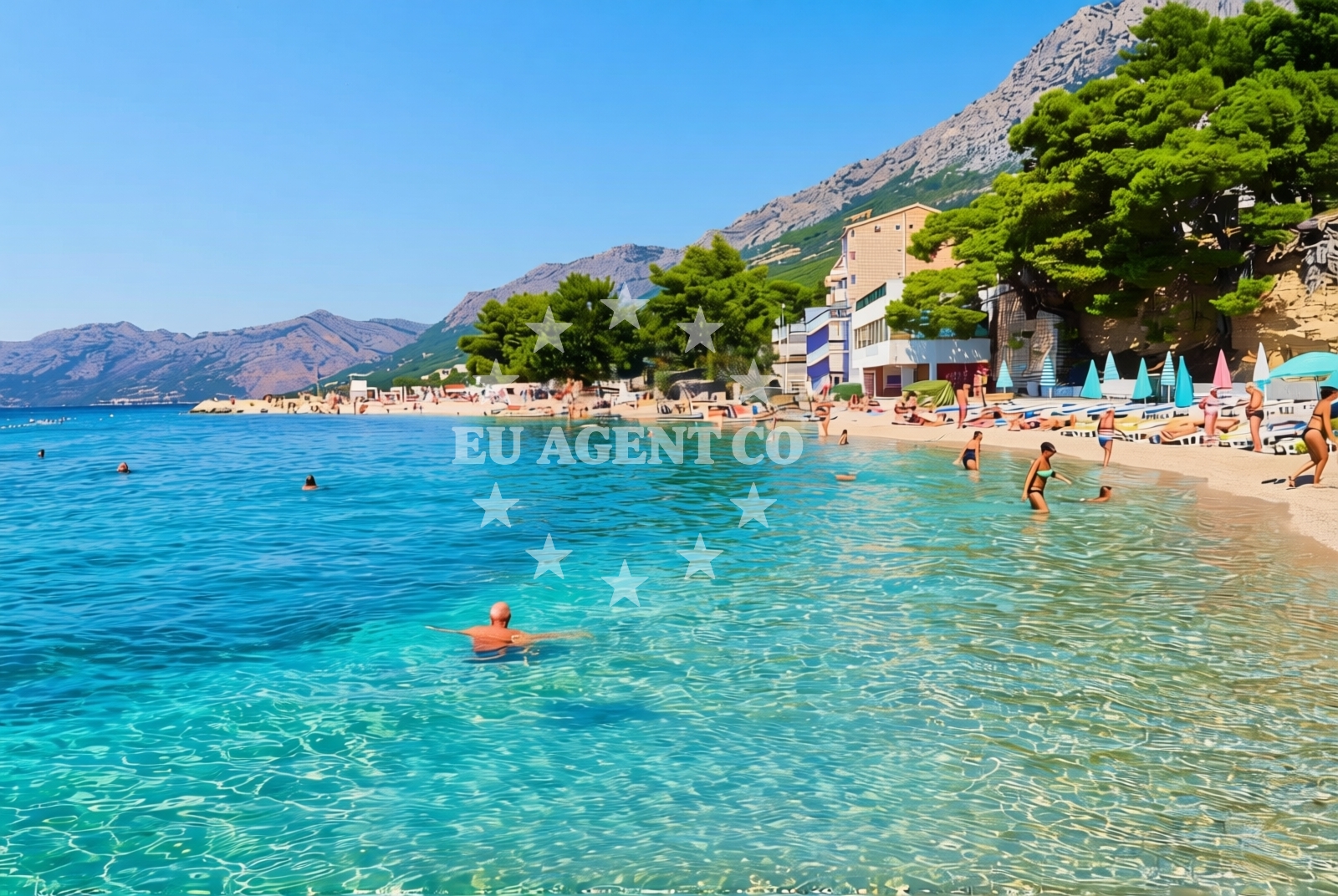 Additional view of Beach Nikolina in Stjepana Radica 4, Baška Voda