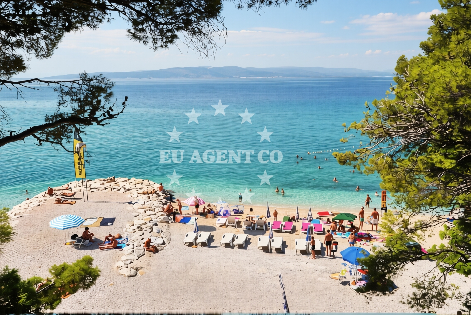 Additional view of Beach Nikolina in Stjepana Radica 4, Baška Voda