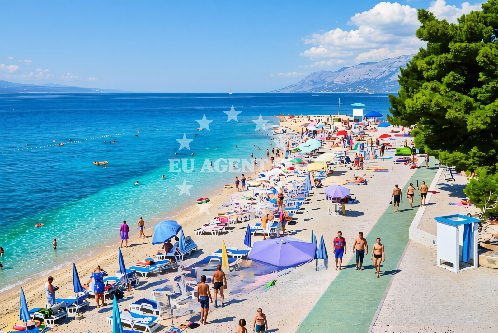 Additional view of Beach Nikolina in Stjepana Radica 4, Baška Voda