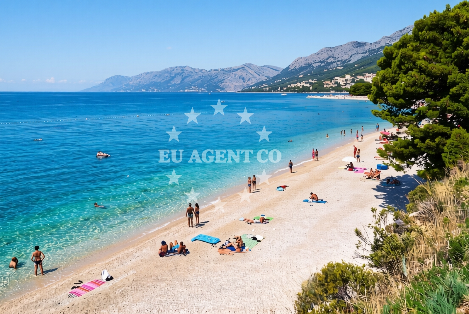Additional view of Beach Nikolina in Stjepana Radica 4, Baška Voda