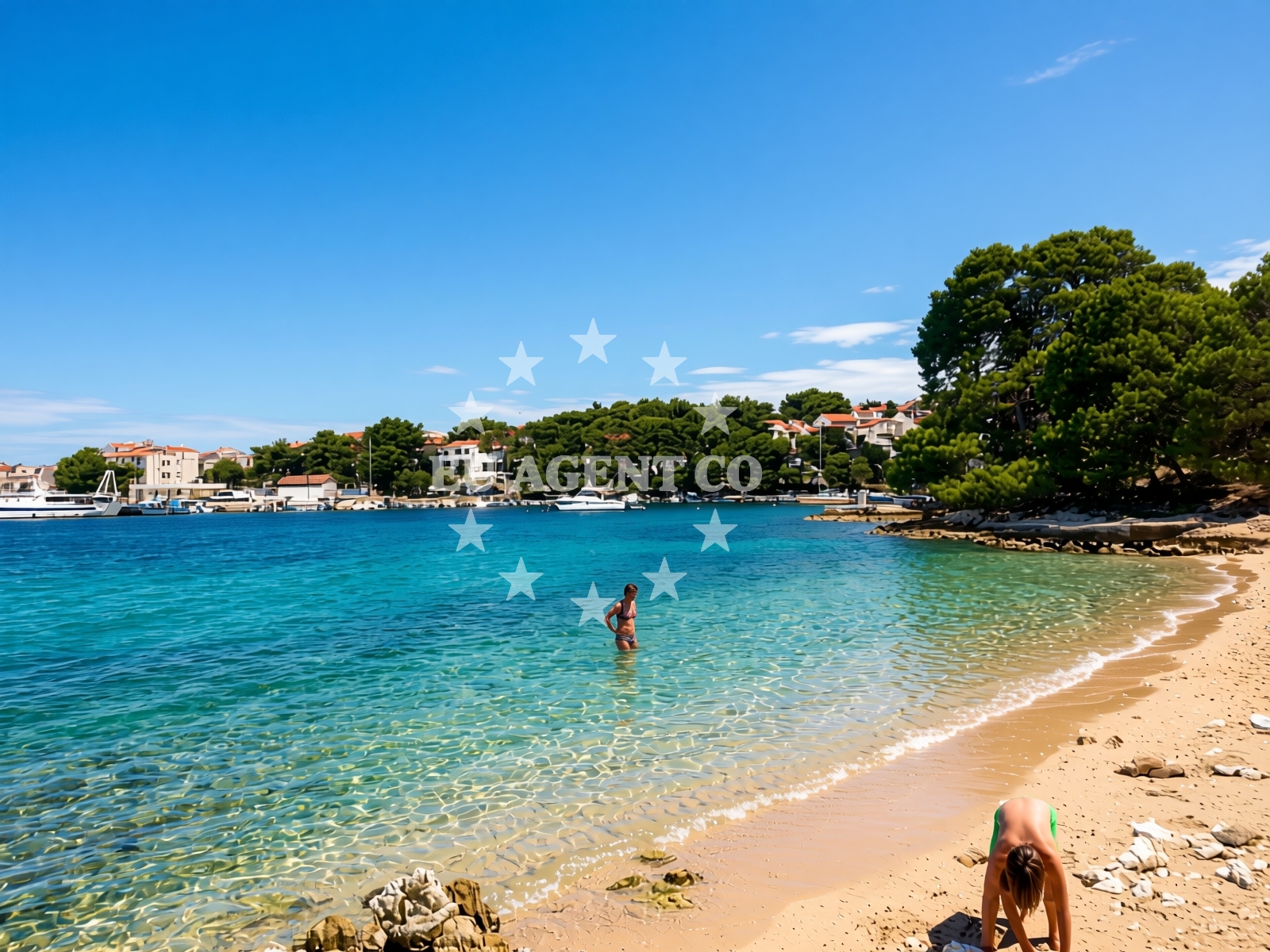 Additional view of Beach Porat in 25 Porat, Primošten