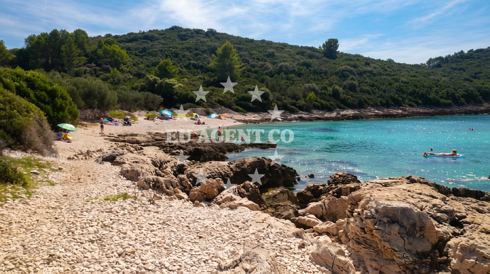Beach facilities and surroundings at Beach pri Loviste in Lovište 75A, Lovište
