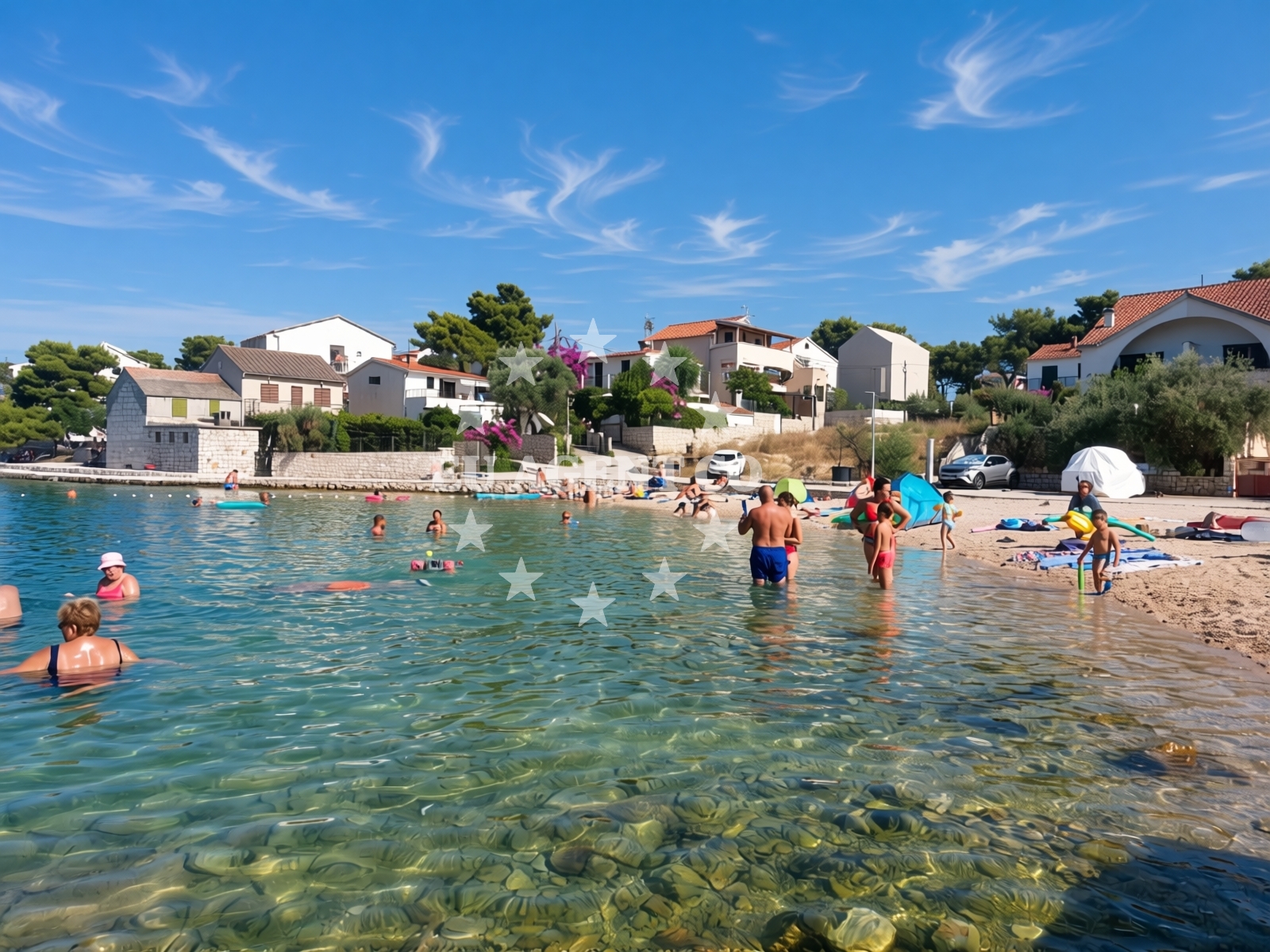 Additional view of Beach Racice in Trogirska 17, Rogoznica