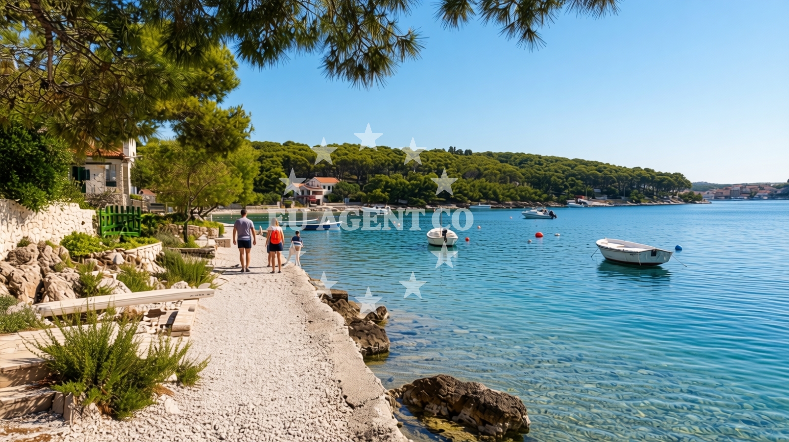 Additional view of Beach Racice in Trogirska 17, Rogoznica
