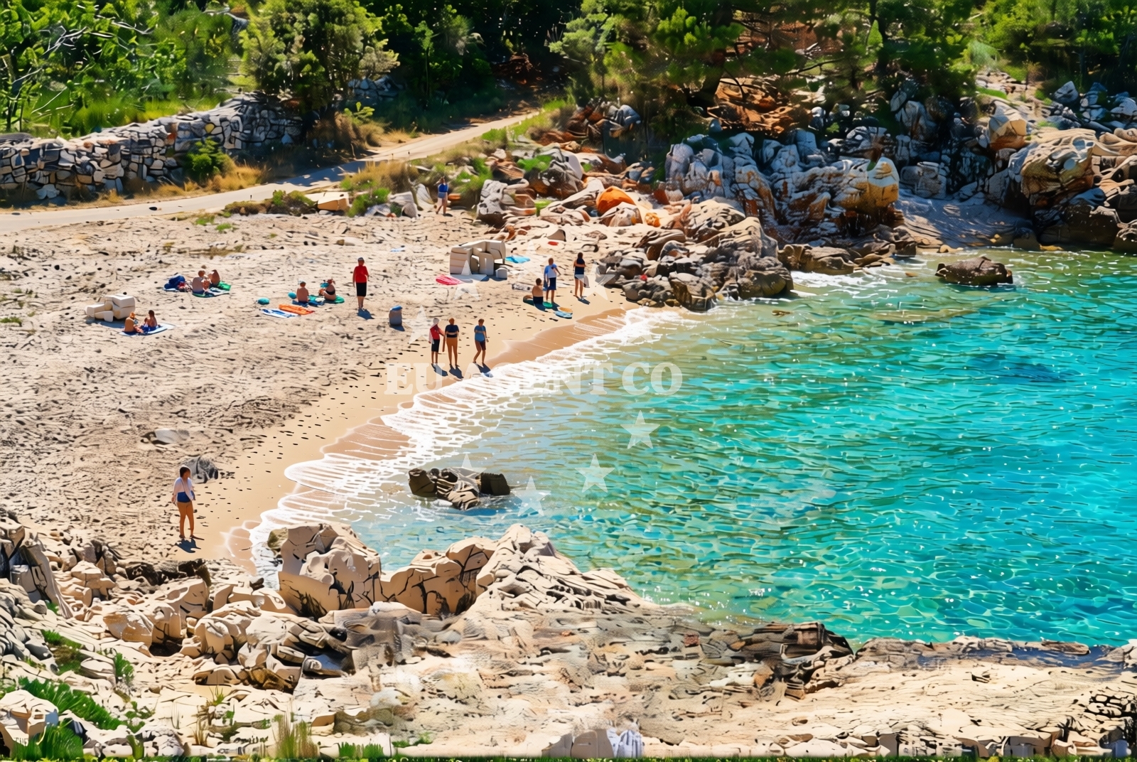 Additional view of Beach Rtic in Huljerat 3, Primošten