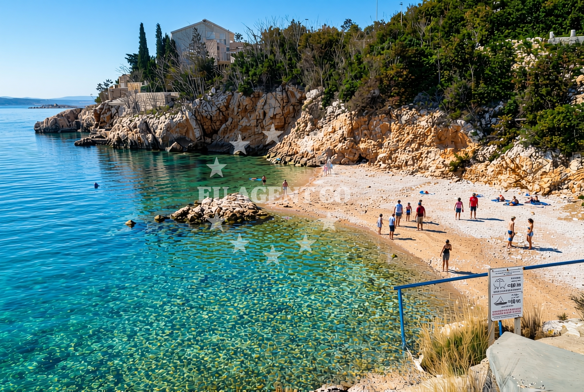 Additional view of Beach Skrpun in Obala dr. Josipa Sokolića 1 Obala dr. Josipa Sokolića 1a, Novi Vinodolski