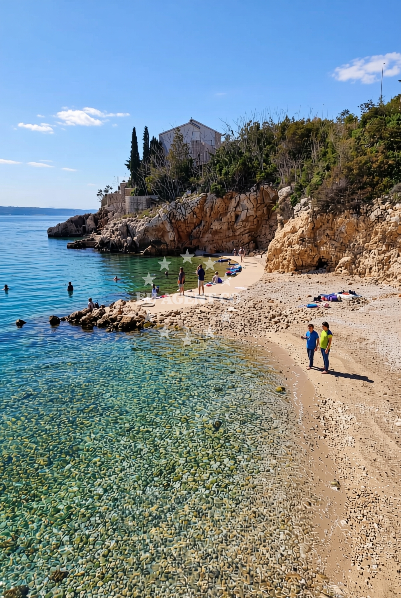 Additional view of Beach Skrpun in Obala dr. Josipa Sokolića 1 Obala dr. Josipa Sokolića 1a, Novi Vinodolski